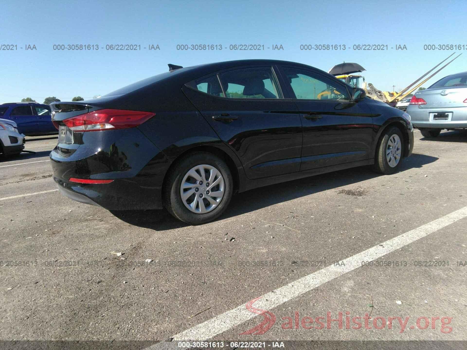 KMHD74LF7HU393368 2017 HYUNDAI ELANTRA