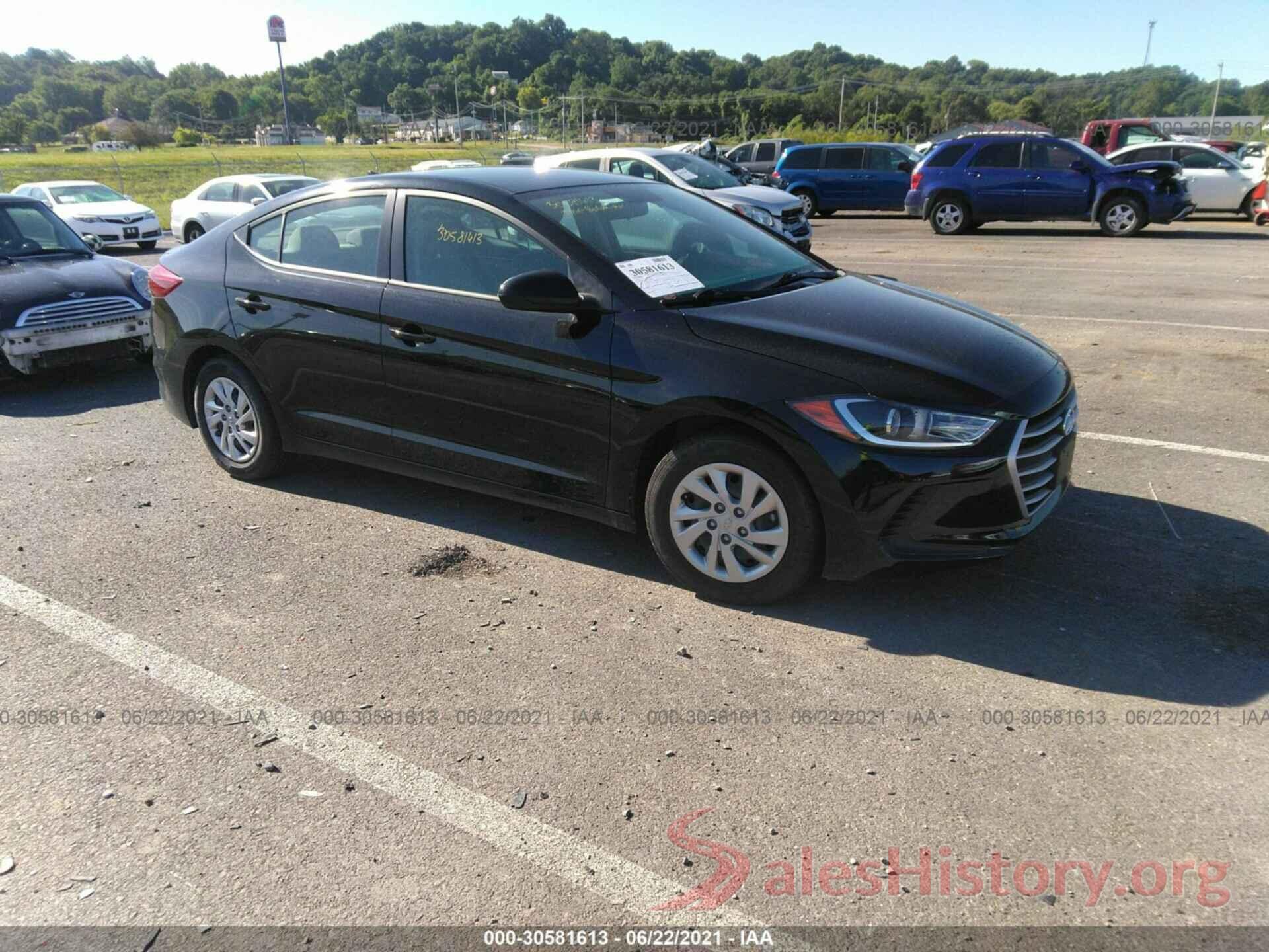 KMHD74LF7HU393368 2017 HYUNDAI ELANTRA