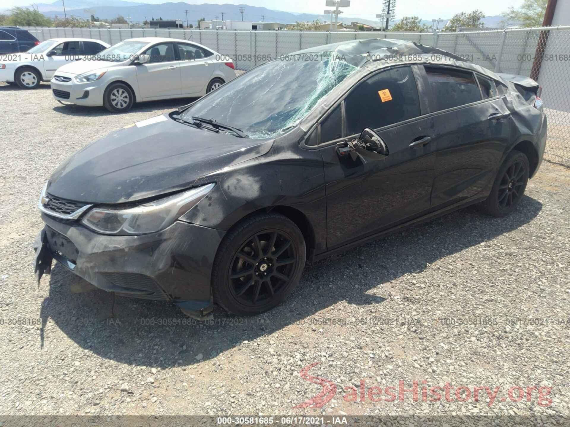 1G1BC5SM5H7226267 2017 CHEVROLET CRUZE