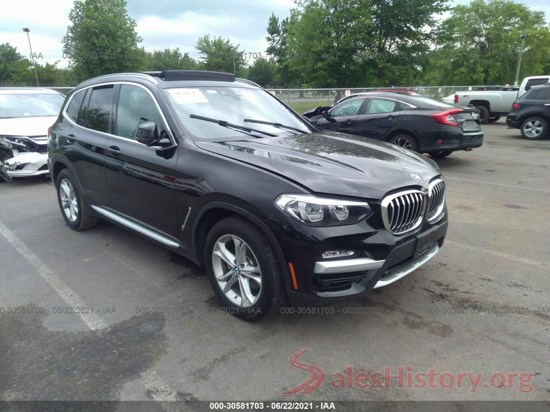 5UXTR9C56KLD90958 2019 BMW X3