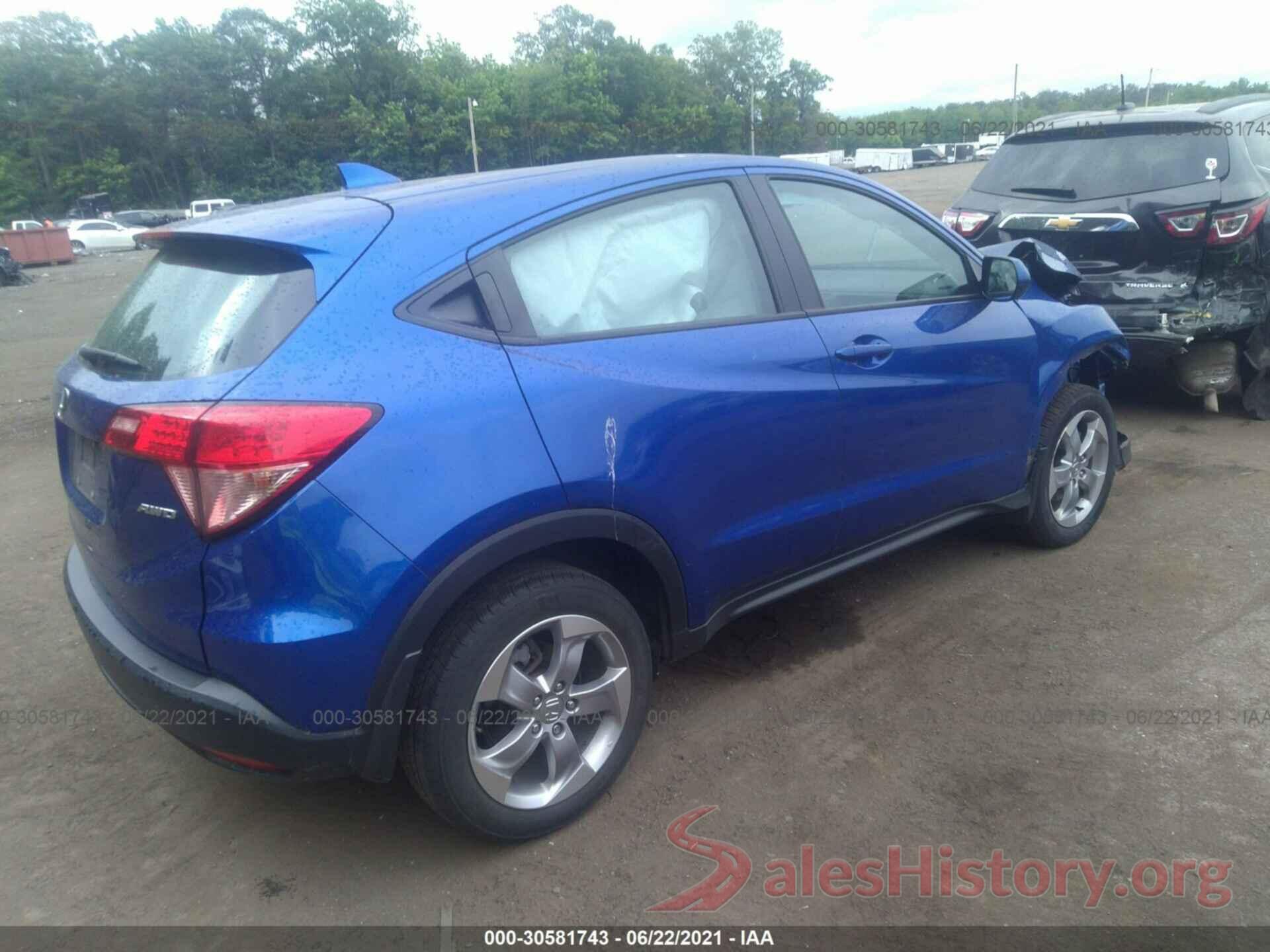 3CZRU6H3XJM732108 2018 HONDA HR-V