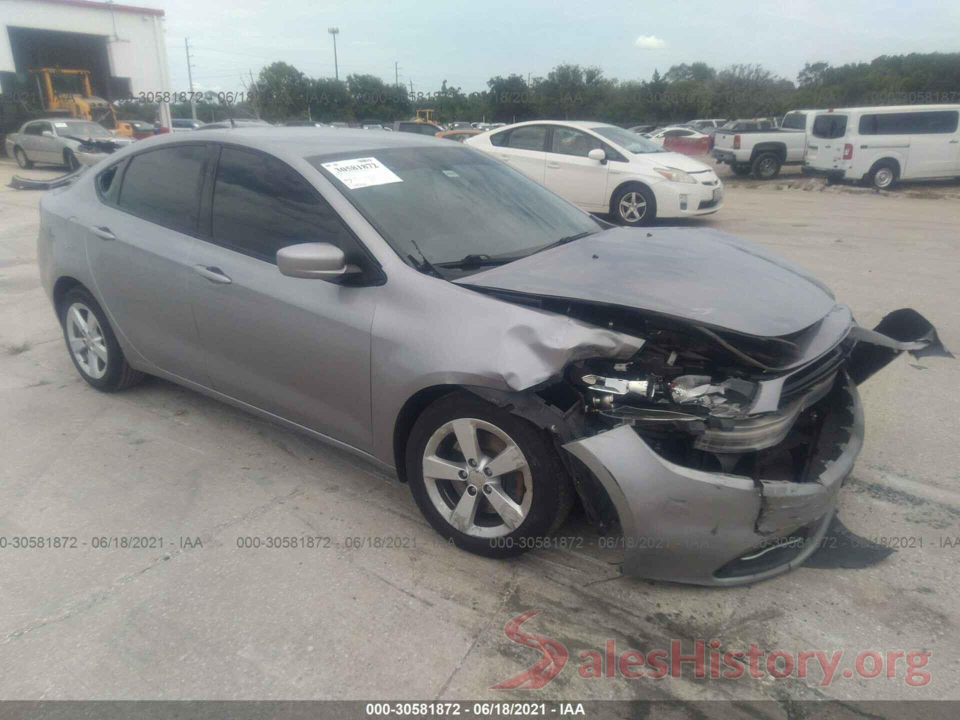 1C3CDFBA4GD584520 2016 DODGE DART