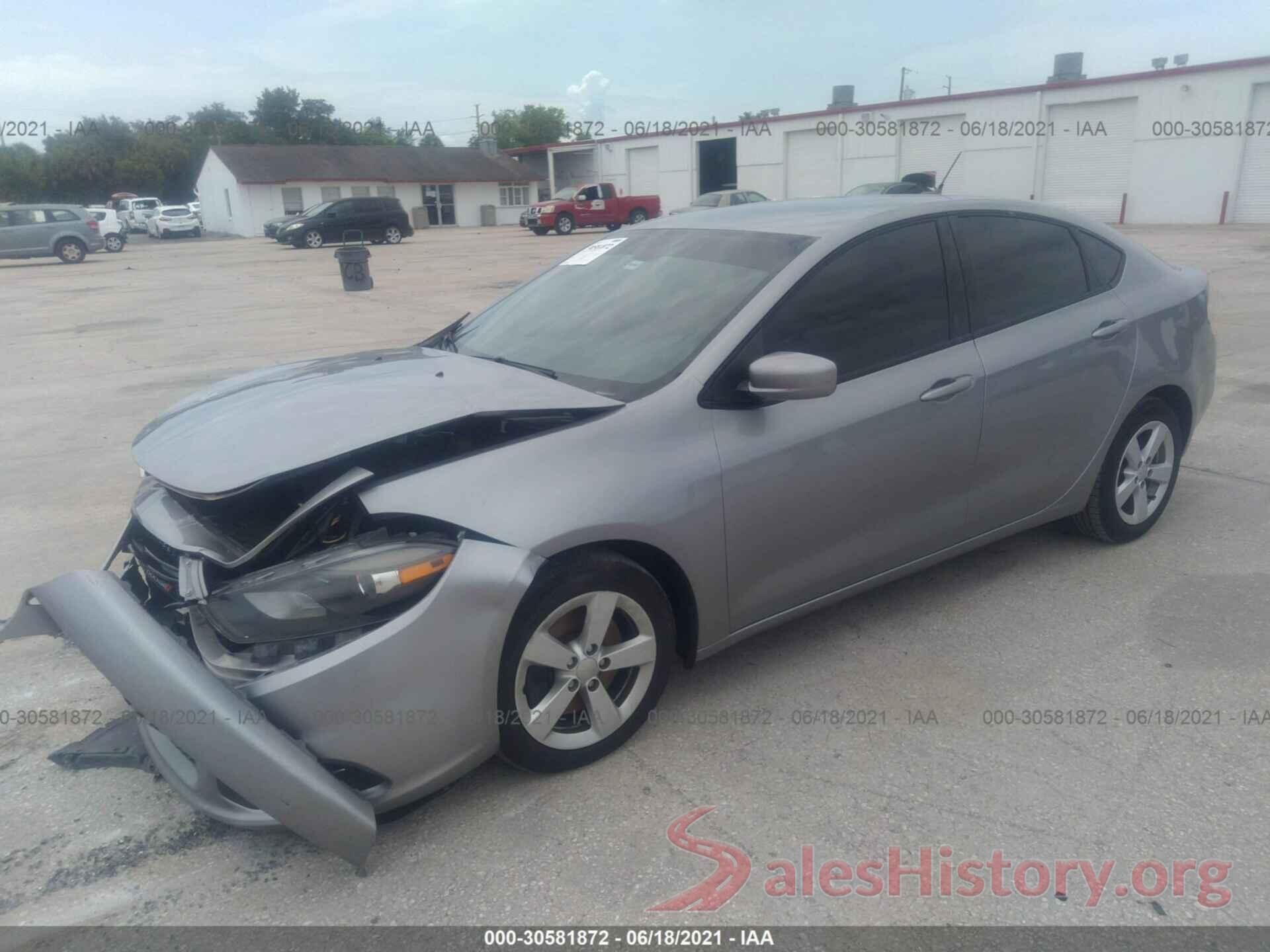 1C3CDFBA4GD584520 2016 DODGE DART