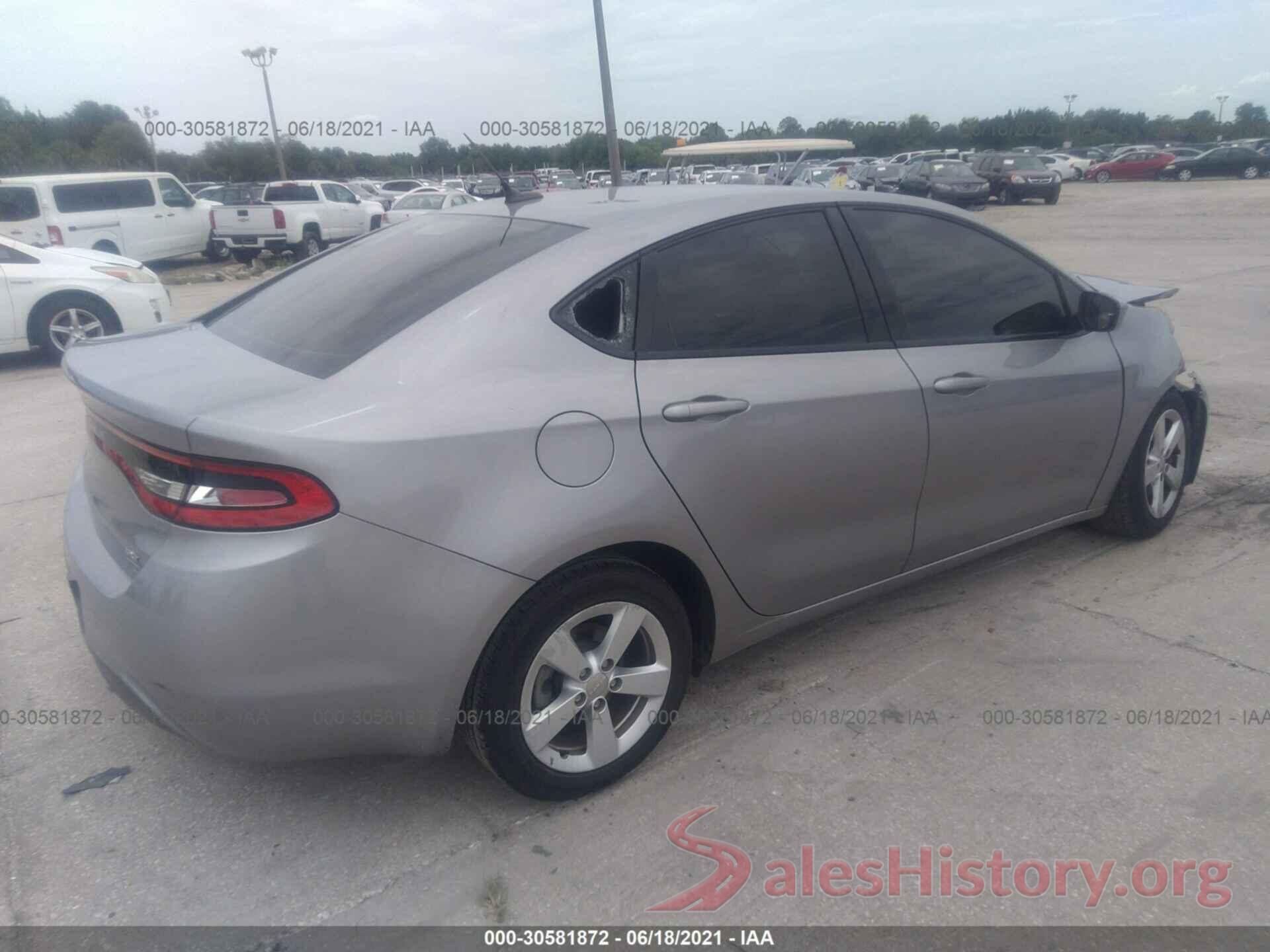 1C3CDFBA4GD584520 2016 DODGE DART