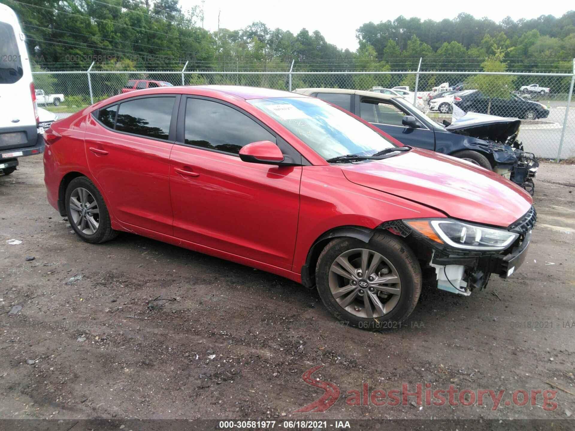 5NPD84LFXJH214922 2018 HYUNDAI ELANTRA