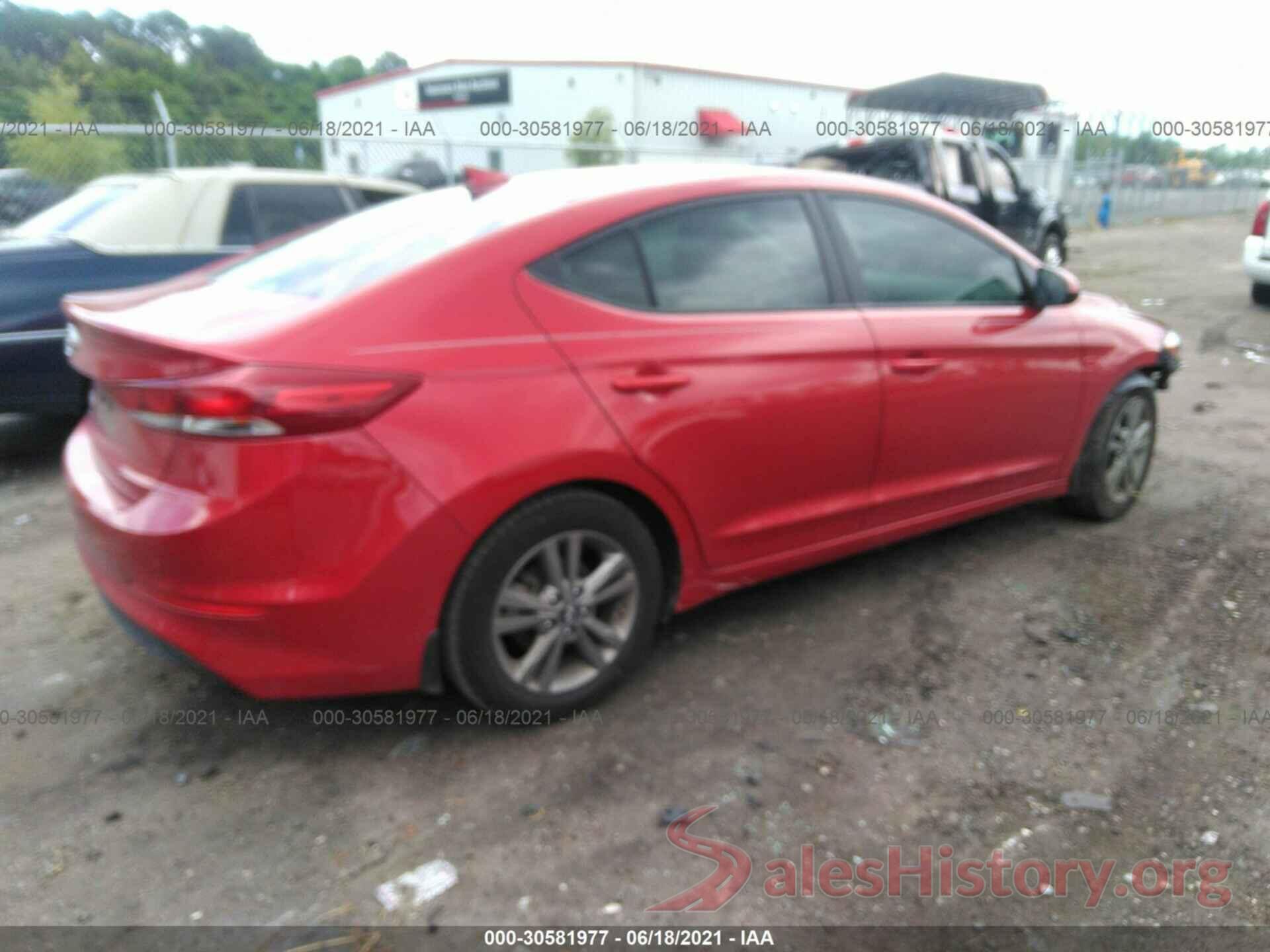 5NPD84LFXJH214922 2018 HYUNDAI ELANTRA