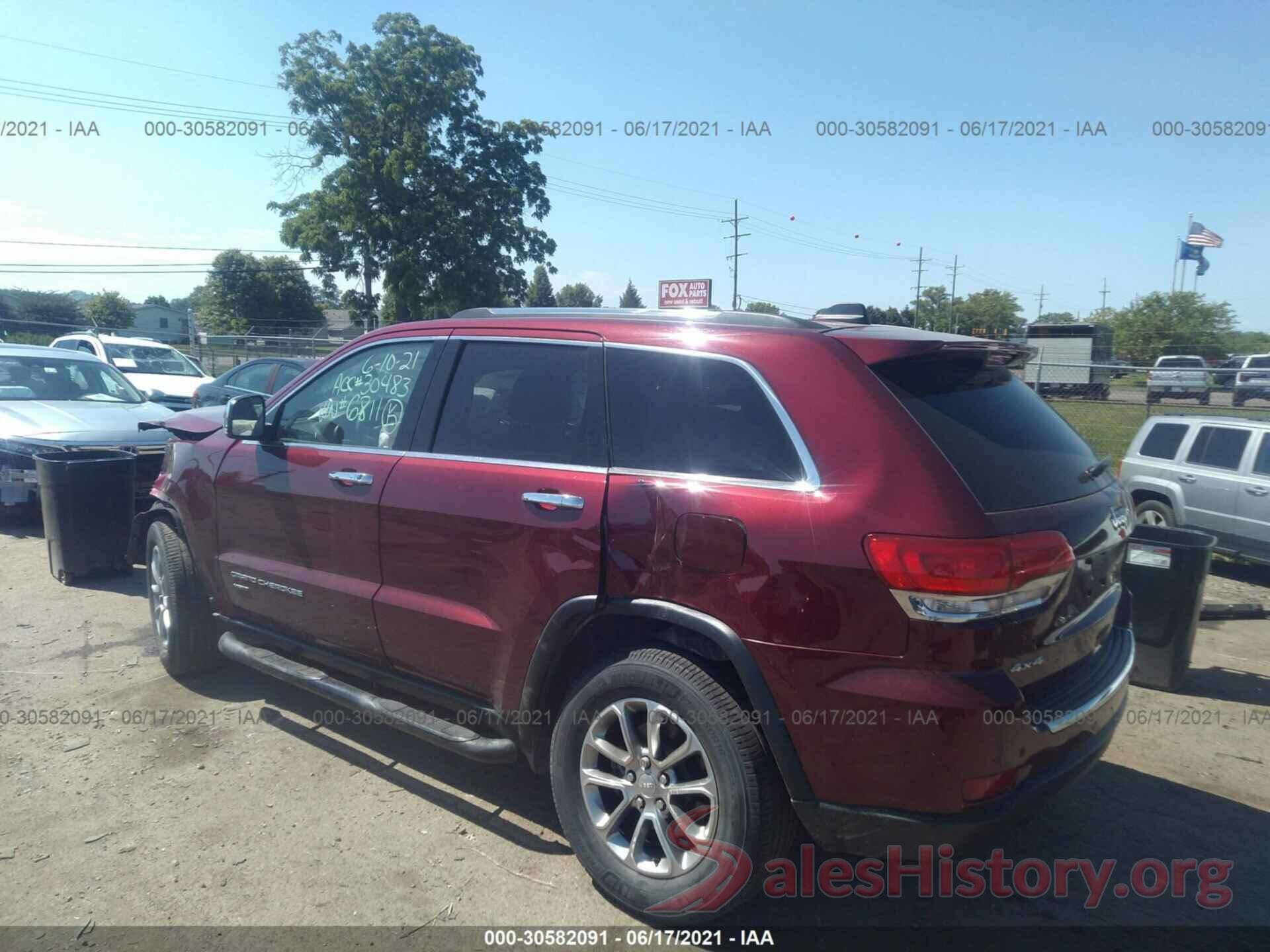 1C4RJFBT4GC476811 2016 JEEP GRAND CHEROKEE