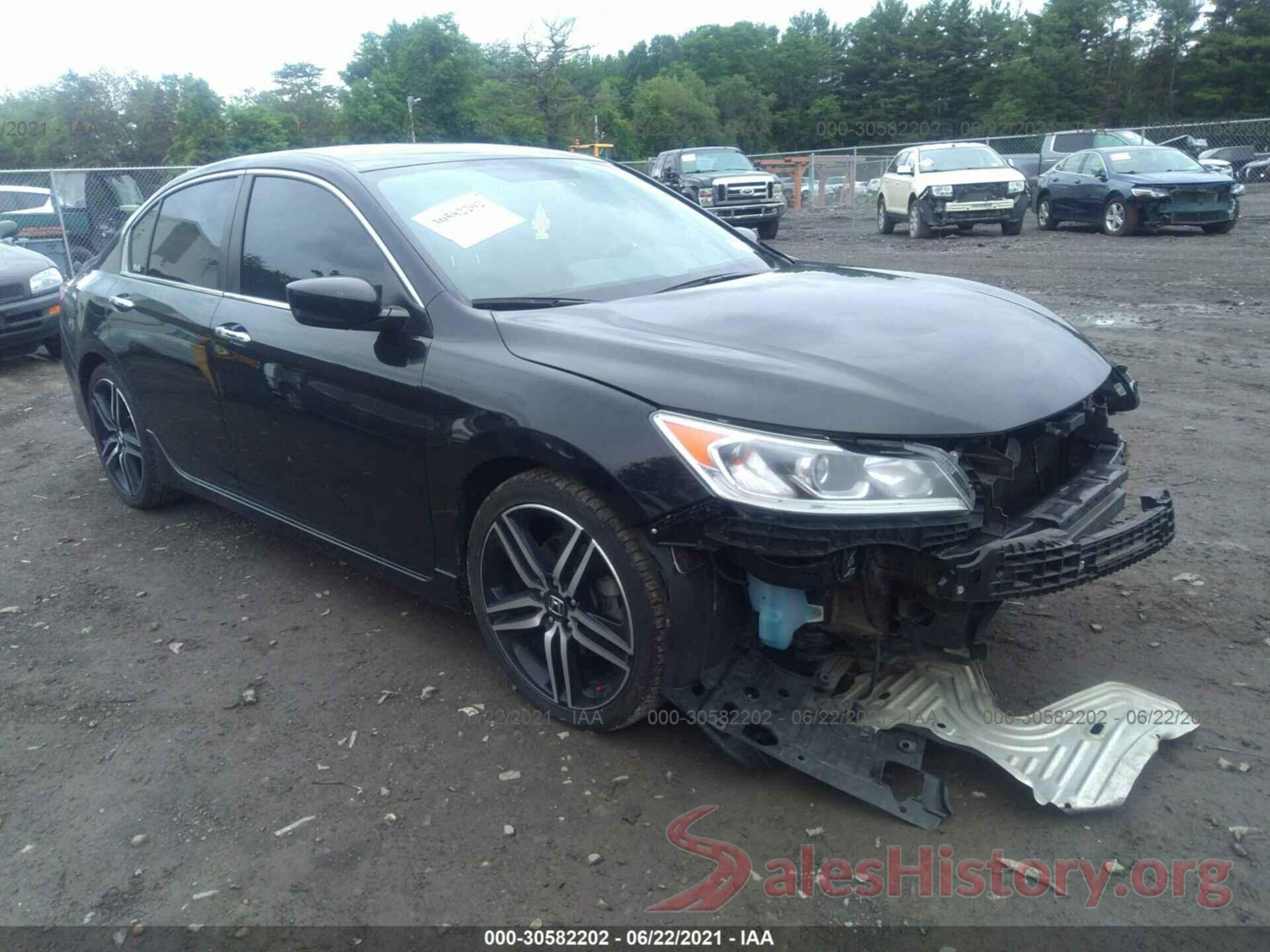 1HGCR2F16HA025717 2017 HONDA ACCORD SEDAN