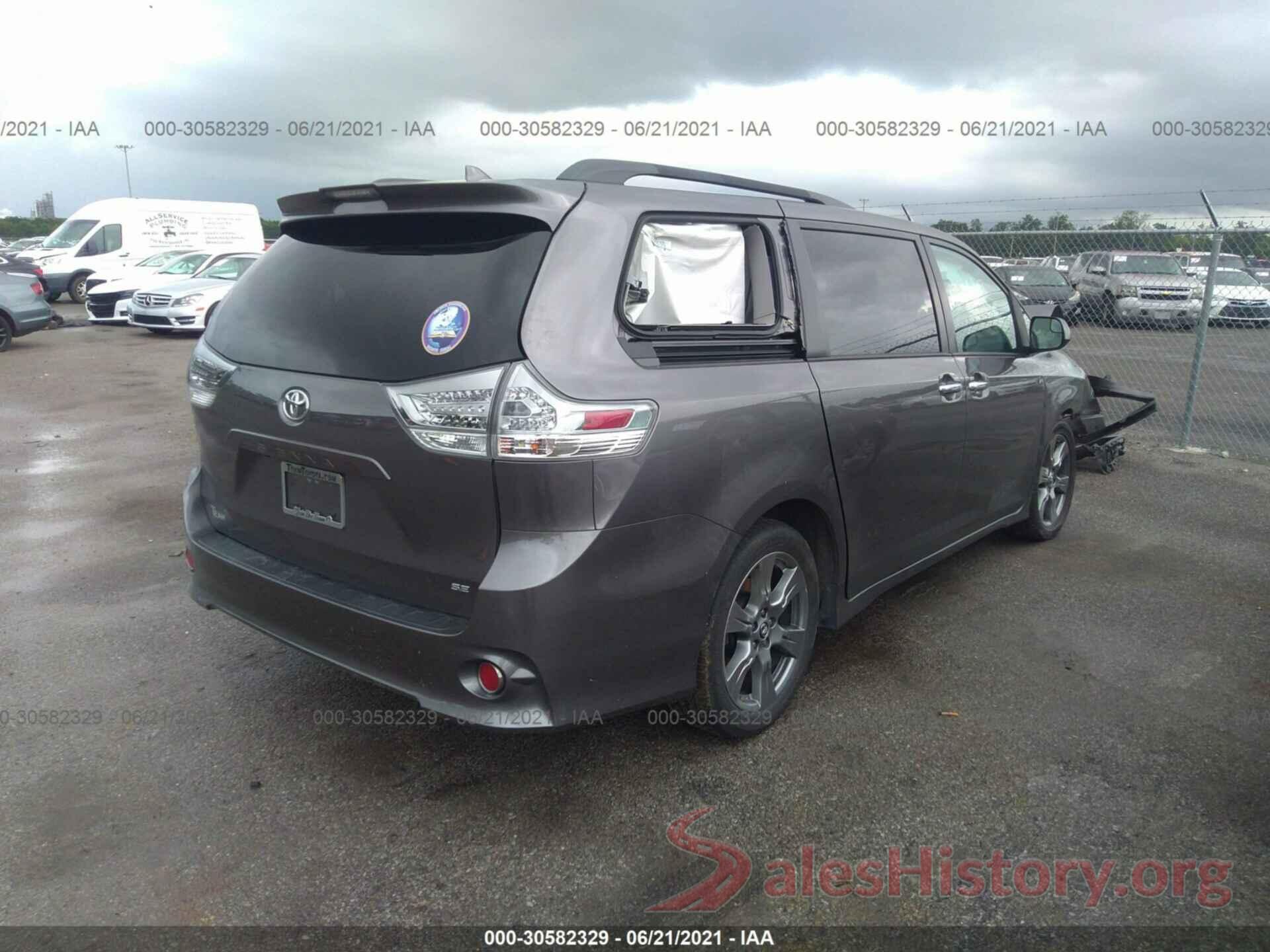 5TDXZ3DC5KS971229 2019 TOYOTA SIENNA