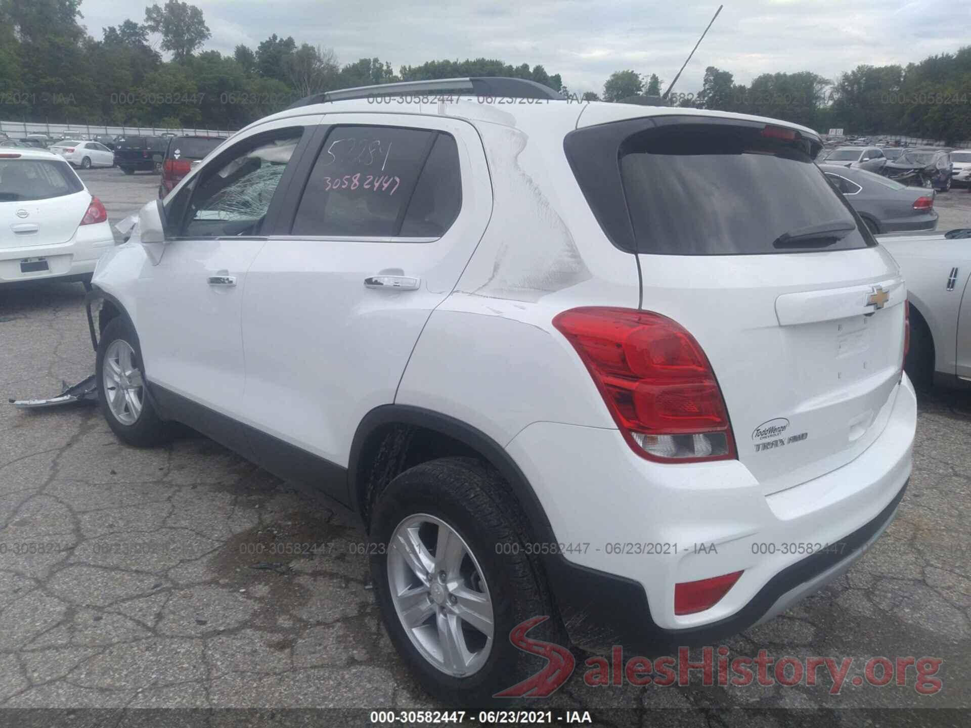 3GNCJPSB0JL257284 2018 CHEVROLET TRAX