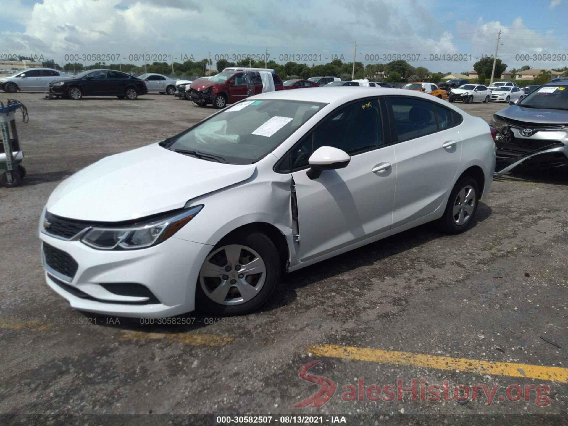 1G1BC5SM6J7167610 2018 CHEVROLET CRUZE