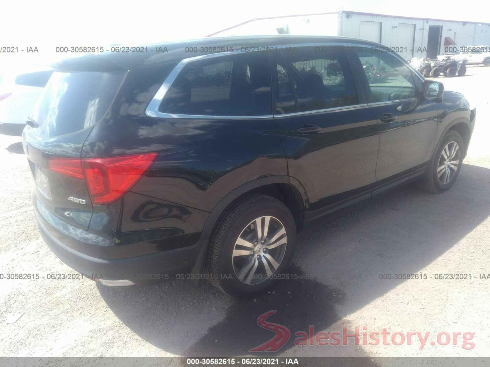 5FNYF6H84GB056467 2016 HONDA PILOT