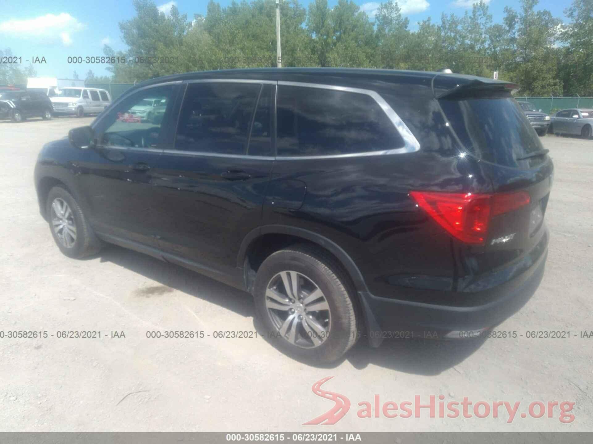 5FNYF6H84GB056467 2016 HONDA PILOT