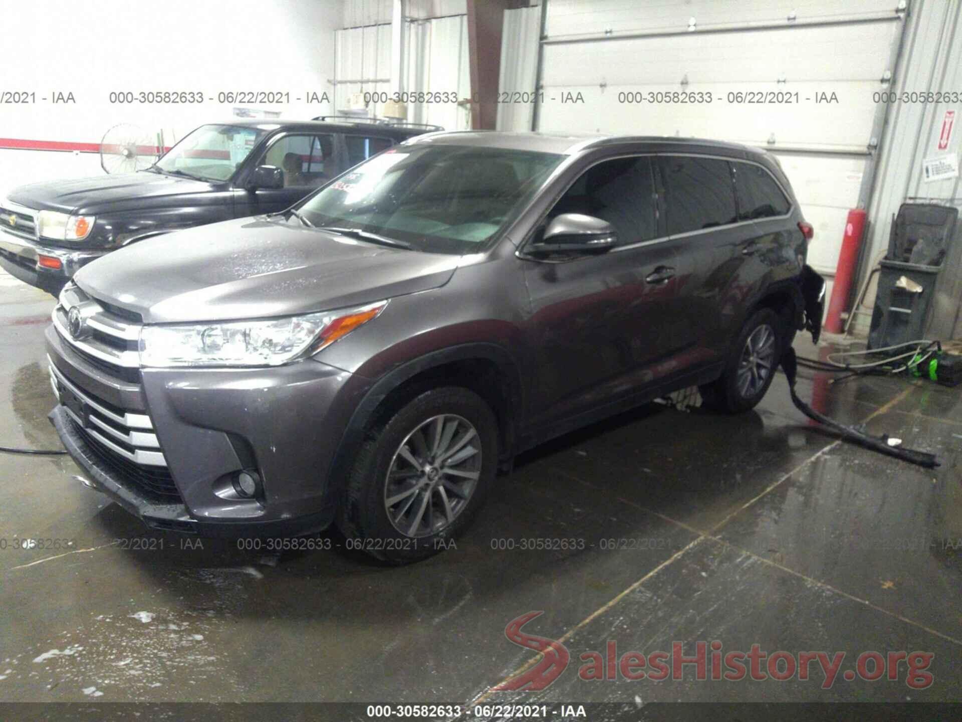 5TDJZRFH6KS611095 2019 TOYOTA HIGHLANDER