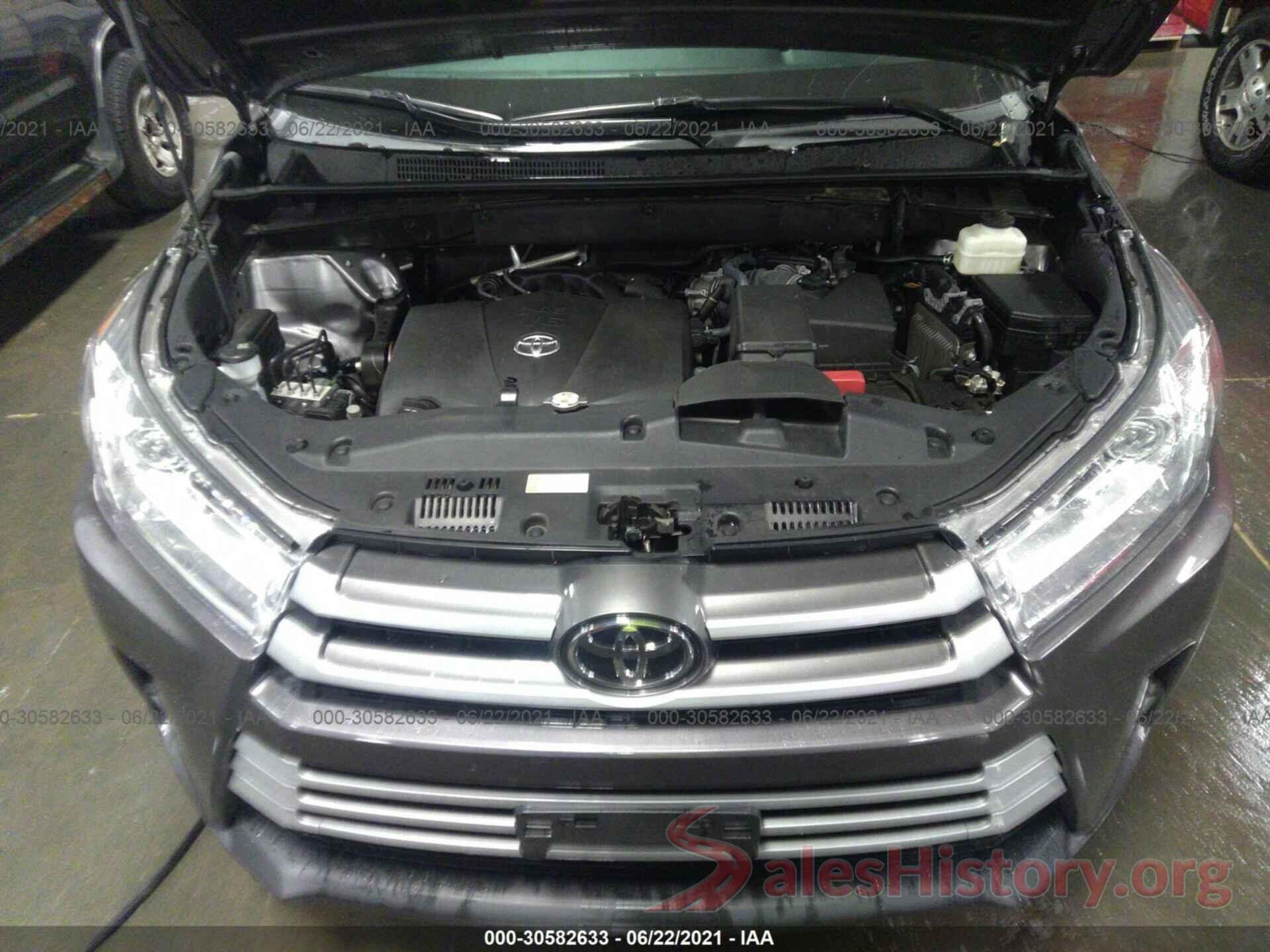 5TDJZRFH6KS611095 2019 TOYOTA HIGHLANDER