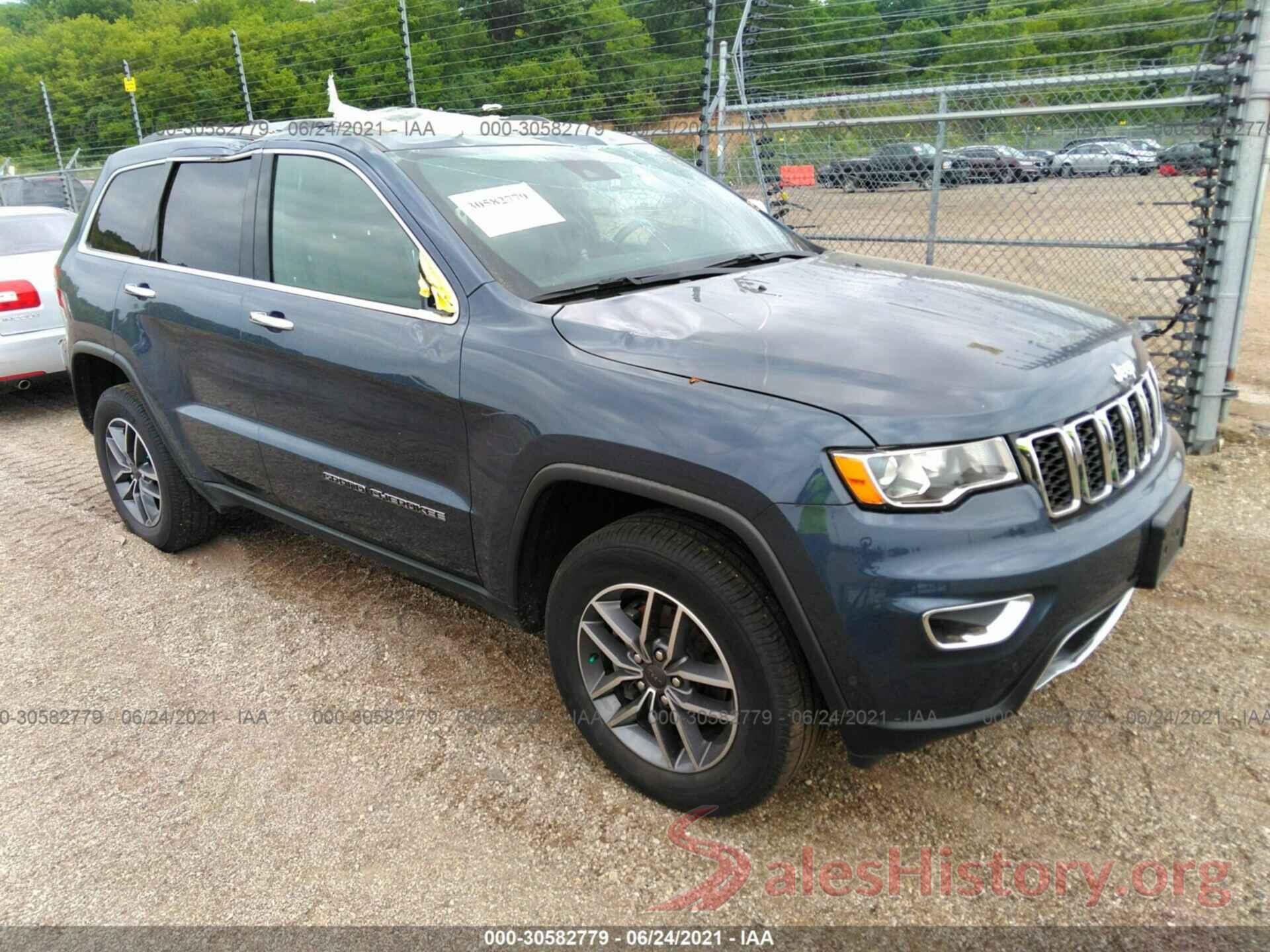 1C4RJFBG8LC104353 2020 JEEP GRAND CHEROKEE