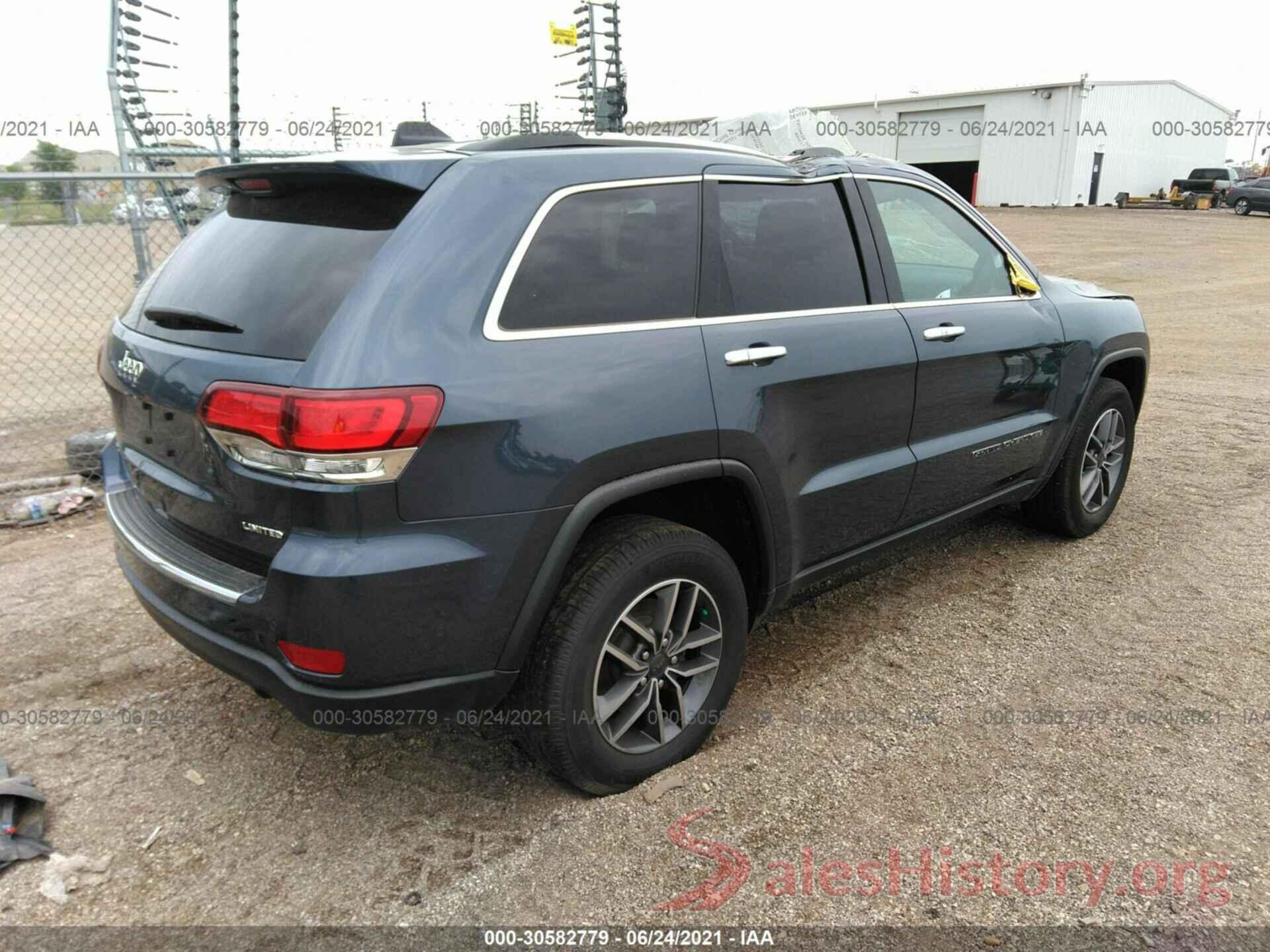 1C4RJFBG8LC104353 2020 JEEP GRAND CHEROKEE