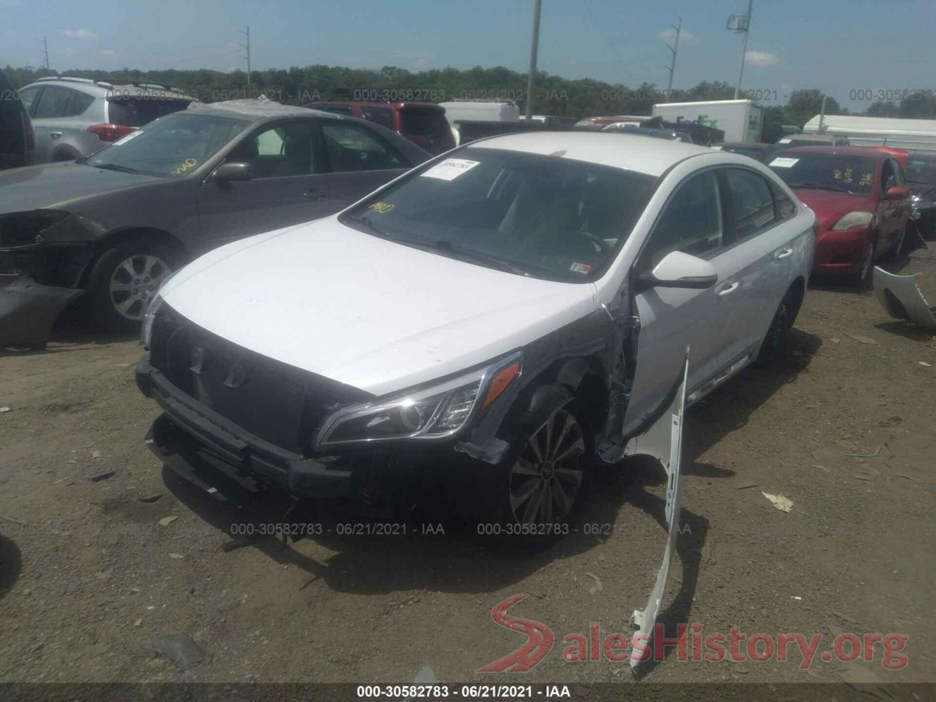 5NPE34AF2HH525941 2017 HYUNDAI SONATA