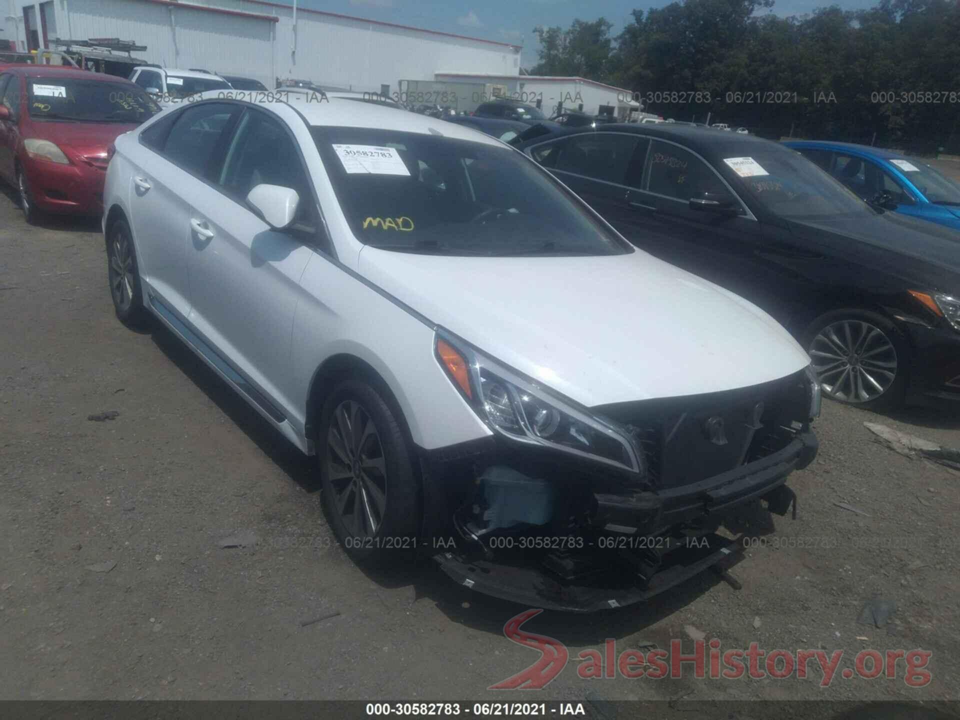 5NPE34AF2HH525941 2017 HYUNDAI SONATA