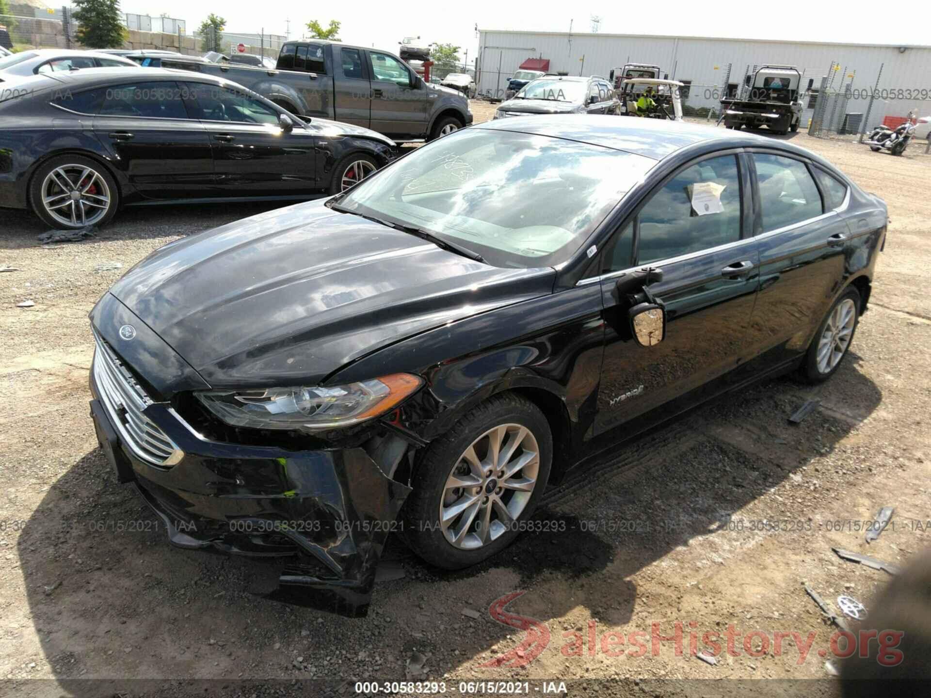 3FA6P0LU8HR231007 2017 FORD FUSION