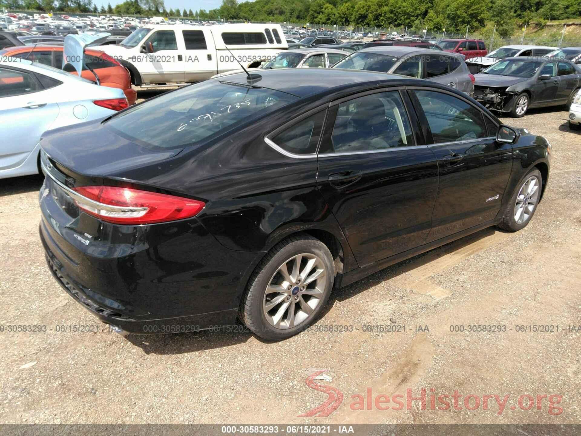 3FA6P0LU8HR231007 2017 FORD FUSION