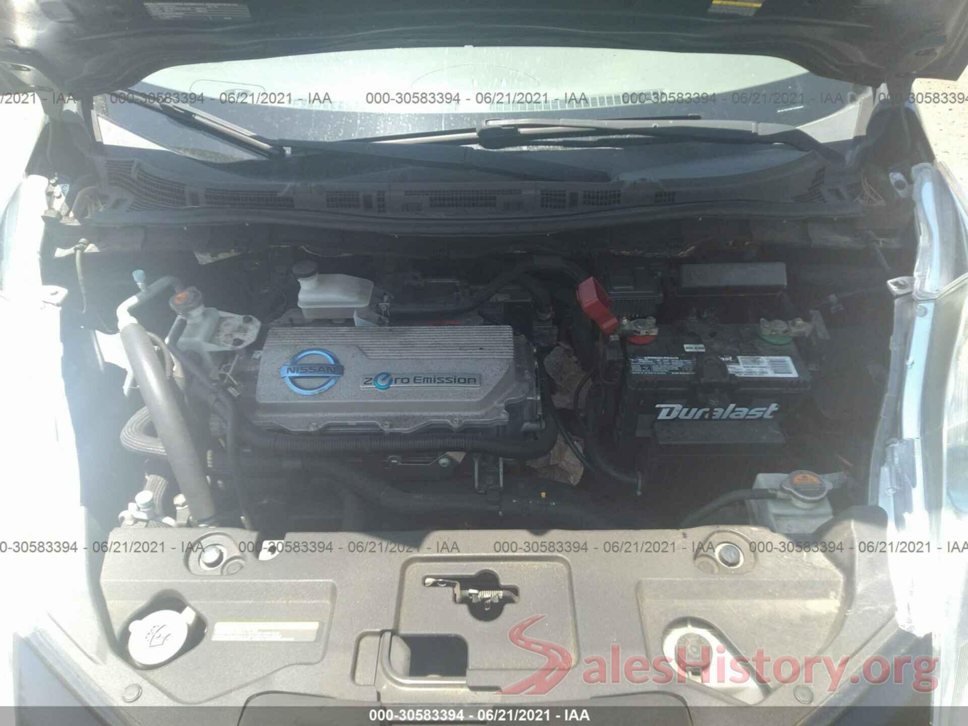 JN1AZ0CP0BT009689 2011 NISSAN LEAF