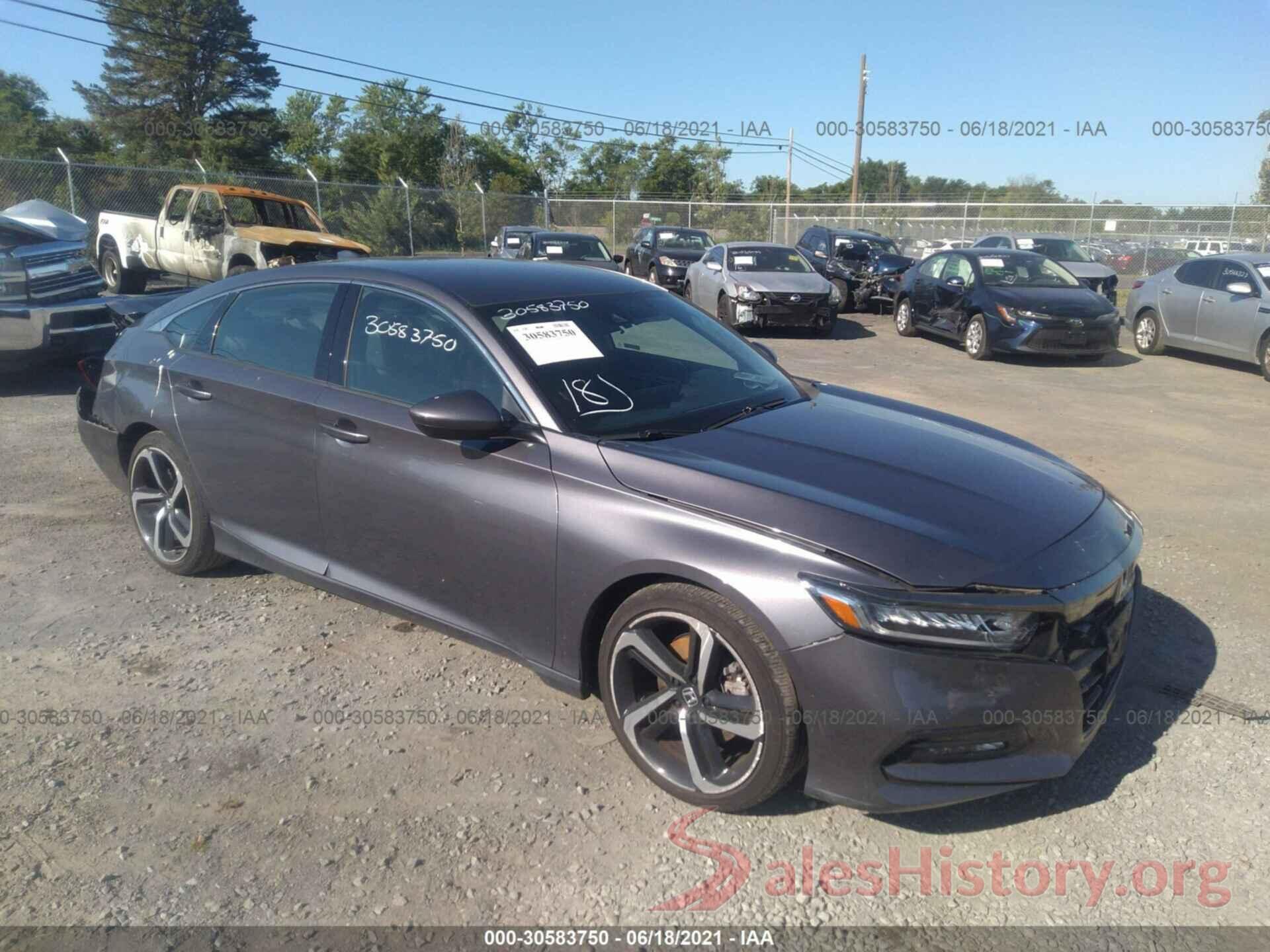 1HGCV1F35JA231396 2018 HONDA ACCORD SEDAN