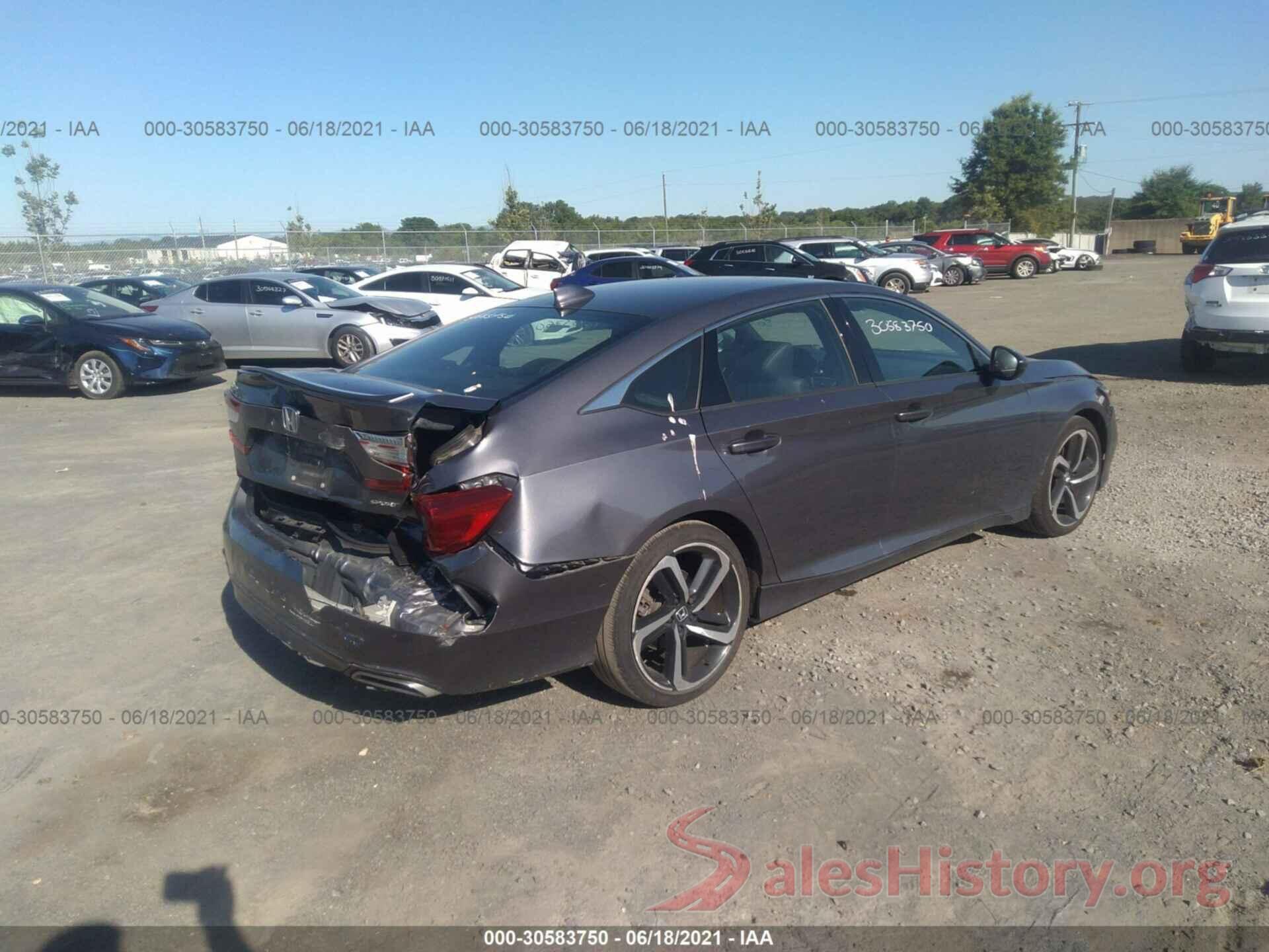 1HGCV1F35JA231396 2018 HONDA ACCORD SEDAN