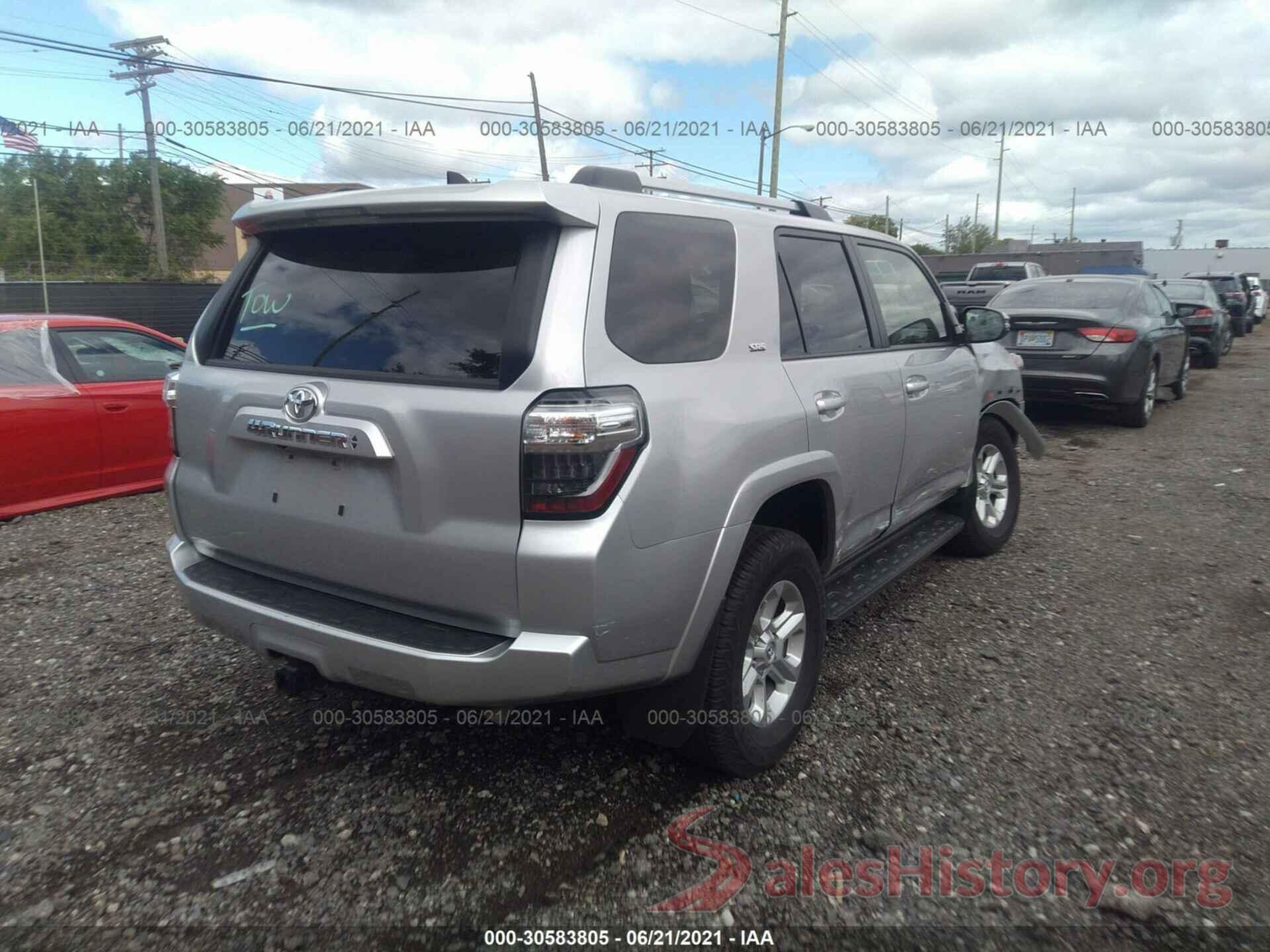 JTEBU5JR4L5801315 2020 TOYOTA 4RUNNER