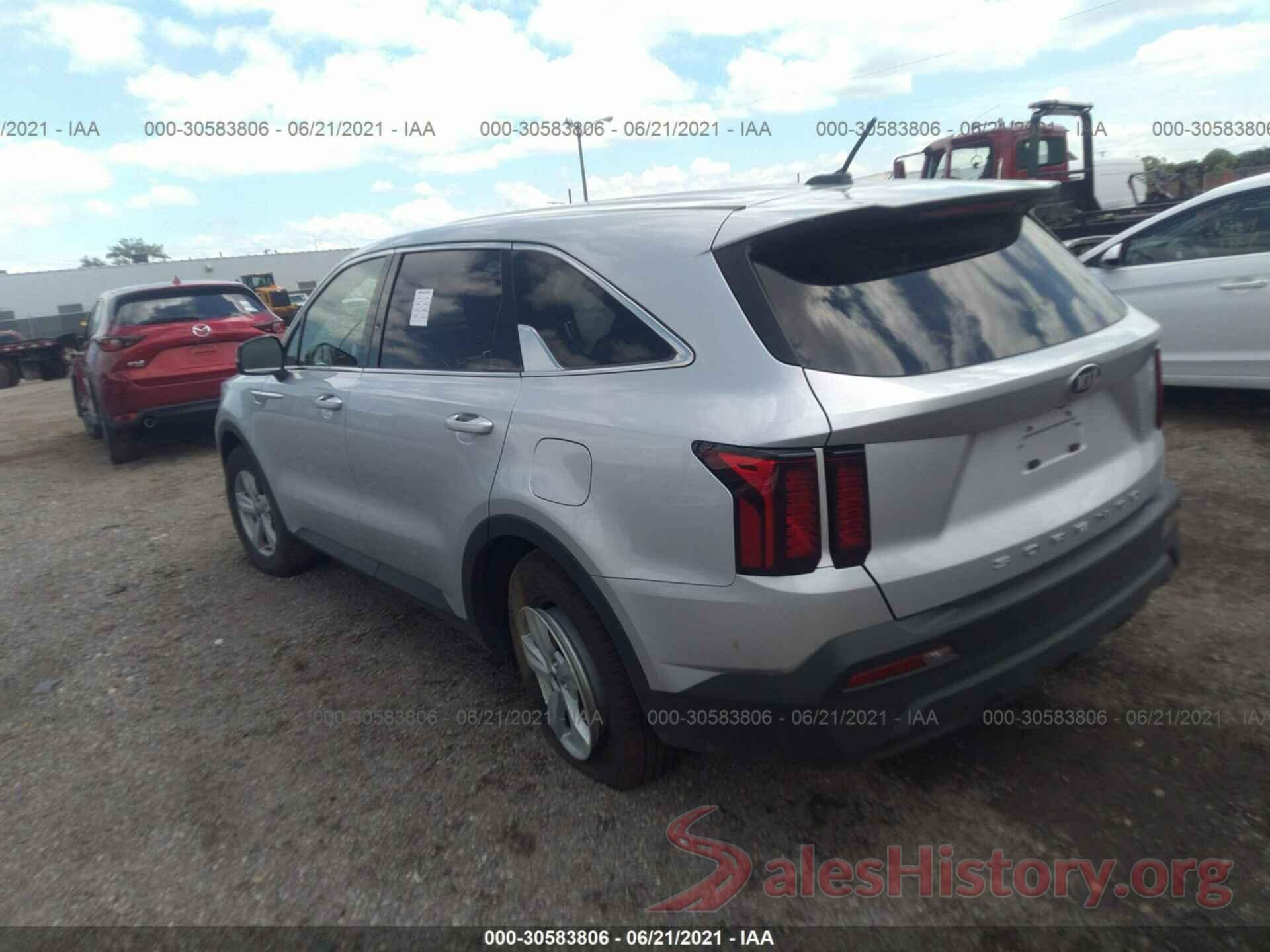 5XYRG4LC4MG016105 2021 KIA SORENTO