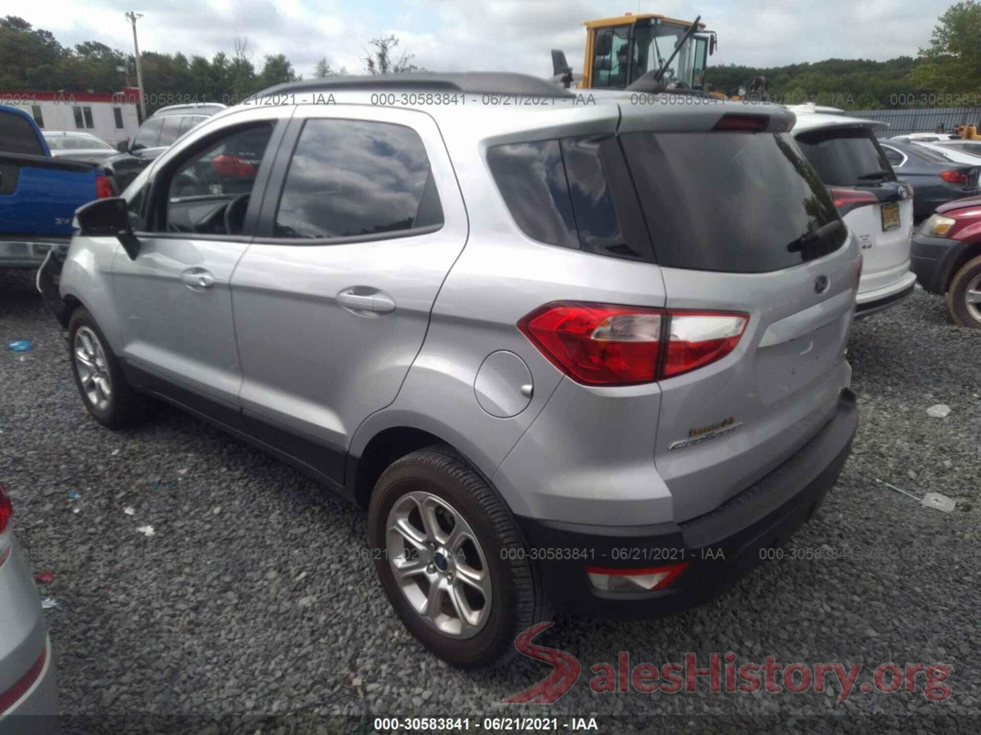 MAJ3S2GE5KC306946 2019 FORD ECOSPORT