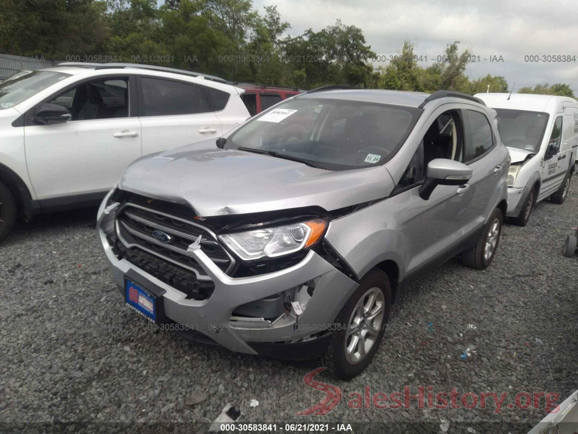 MAJ3S2GE5KC306946 2019 FORD ECOSPORT