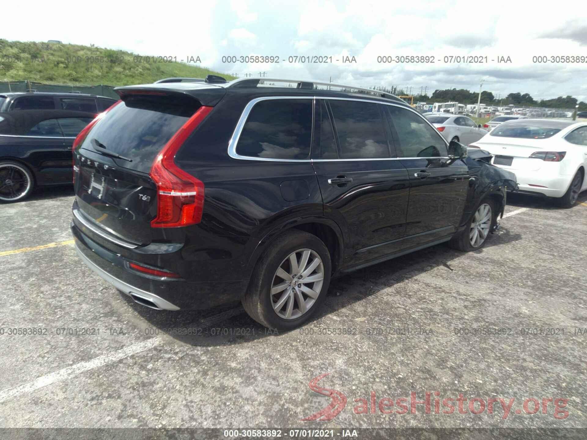 YV4A22PK3G1066495 2016 VOLVO XC90