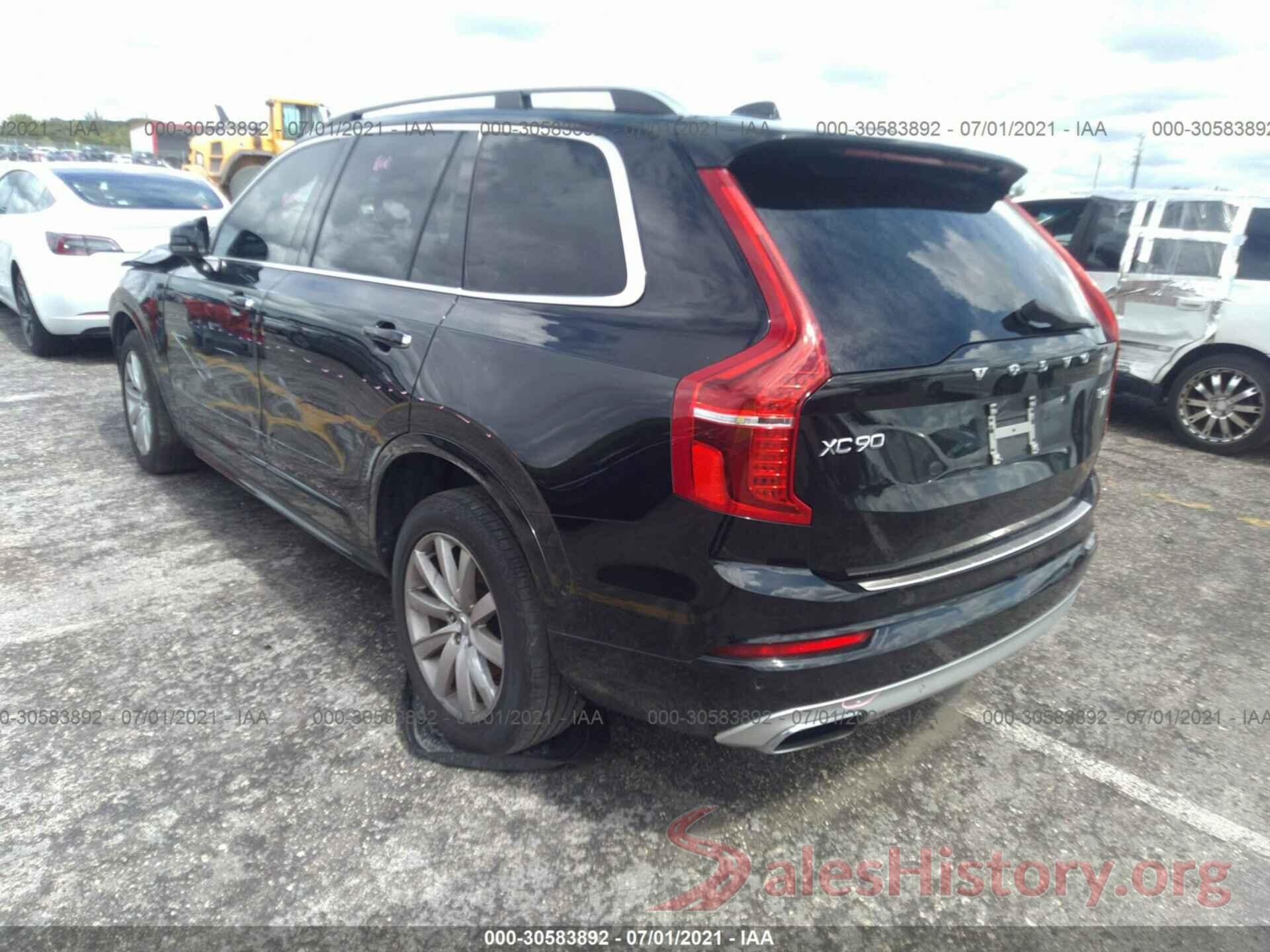 YV4A22PK3G1066495 2016 VOLVO XC90