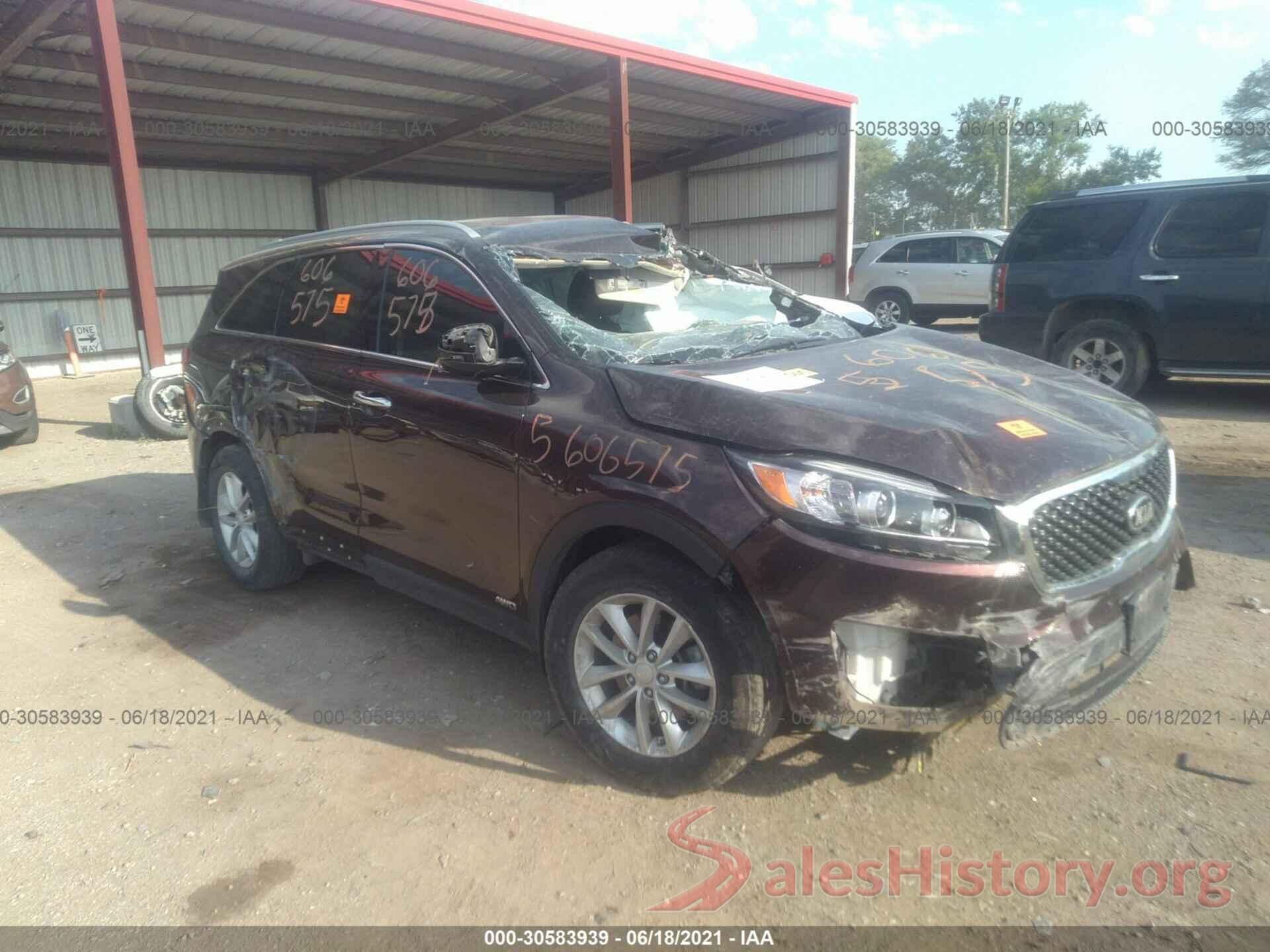 5XYPGDA38GG082252 2016 KIA SORENTO