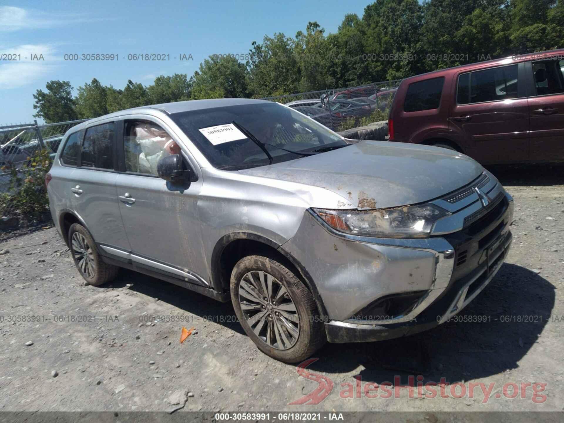 JA4AZ3A30LZ019291 2020 MITSUBISHI OUTLANDER