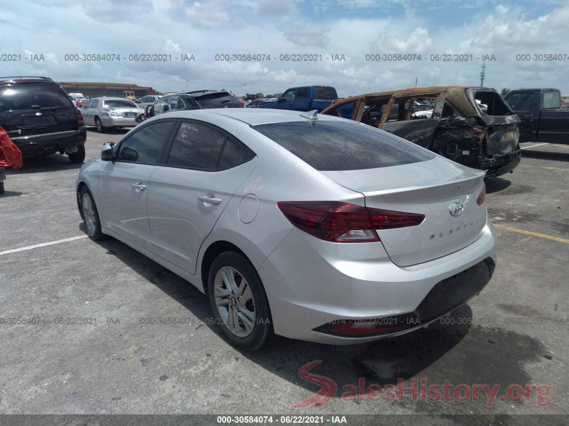 5NPD84LF5KH463694 2019 HYUNDAI ELANTRA