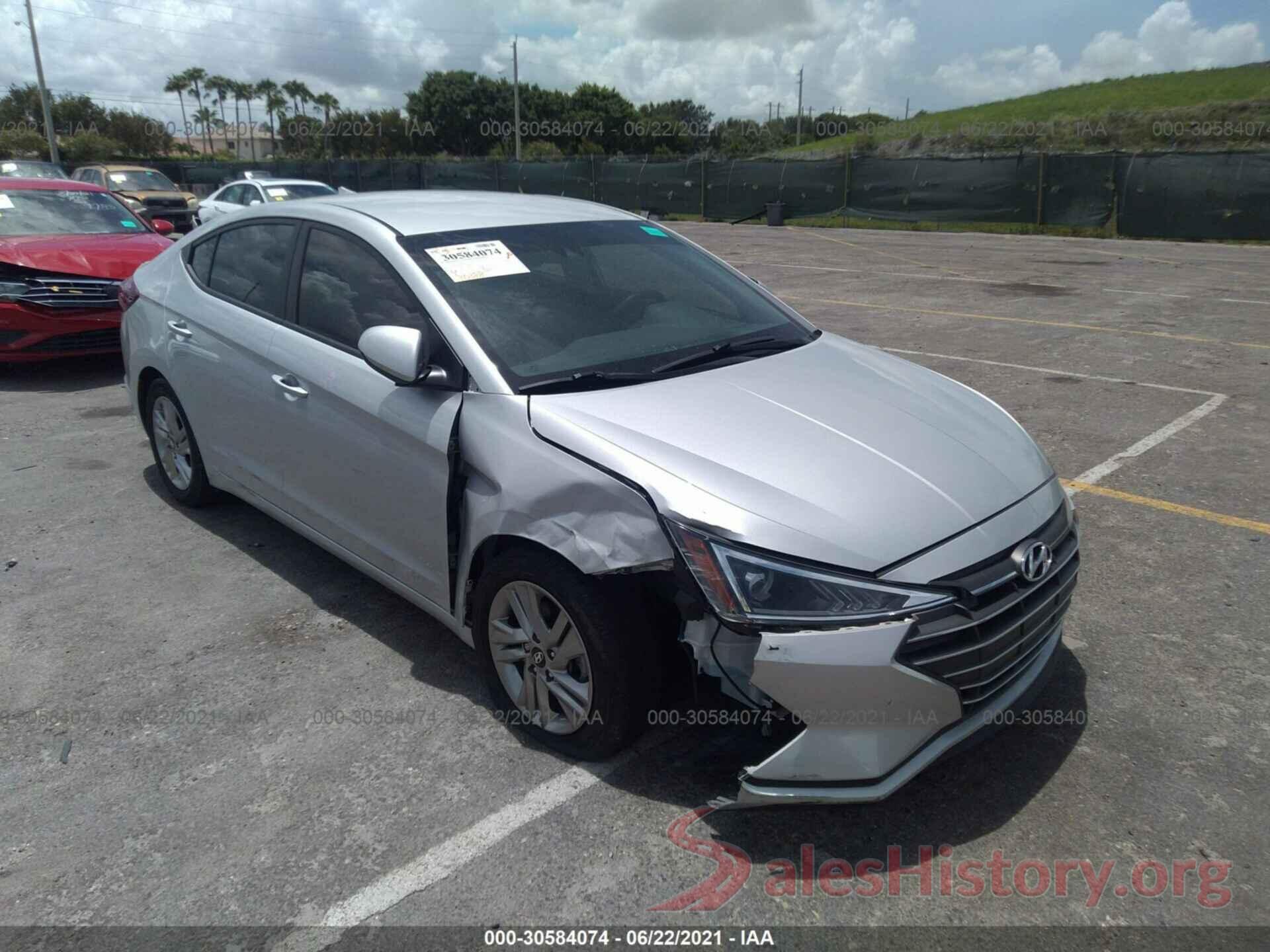 5NPD84LF5KH463694 2019 HYUNDAI ELANTRA