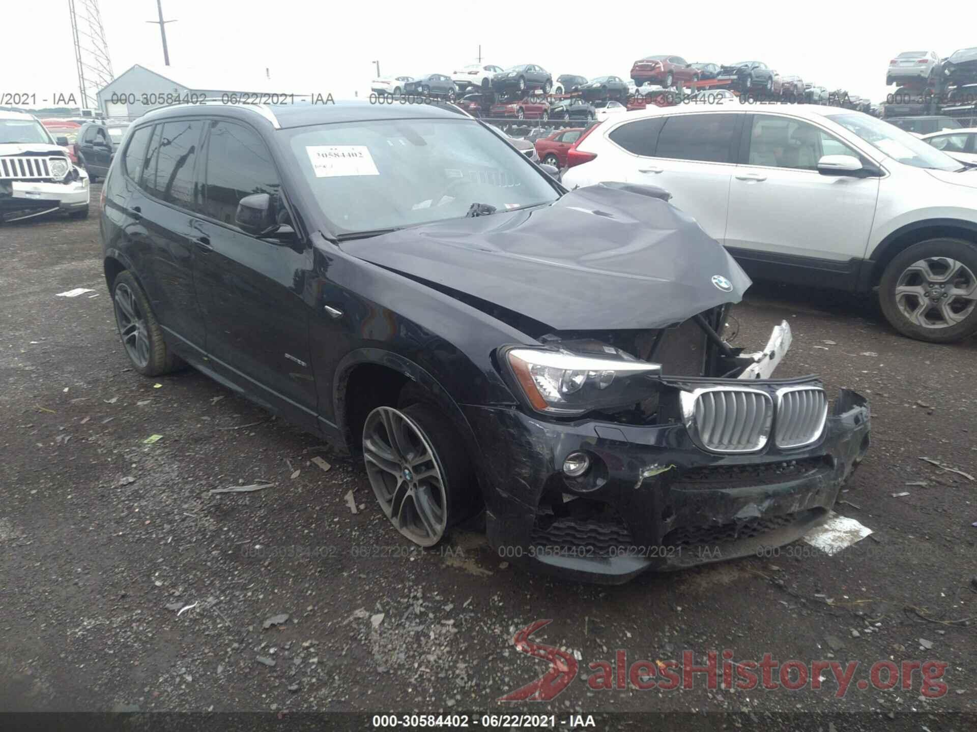 5UXWZ7C38H0V92630 2017 BMW X3