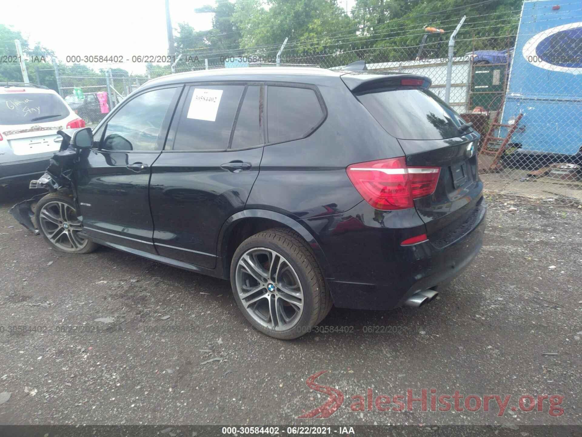 5UXWZ7C38H0V92630 2017 BMW X3