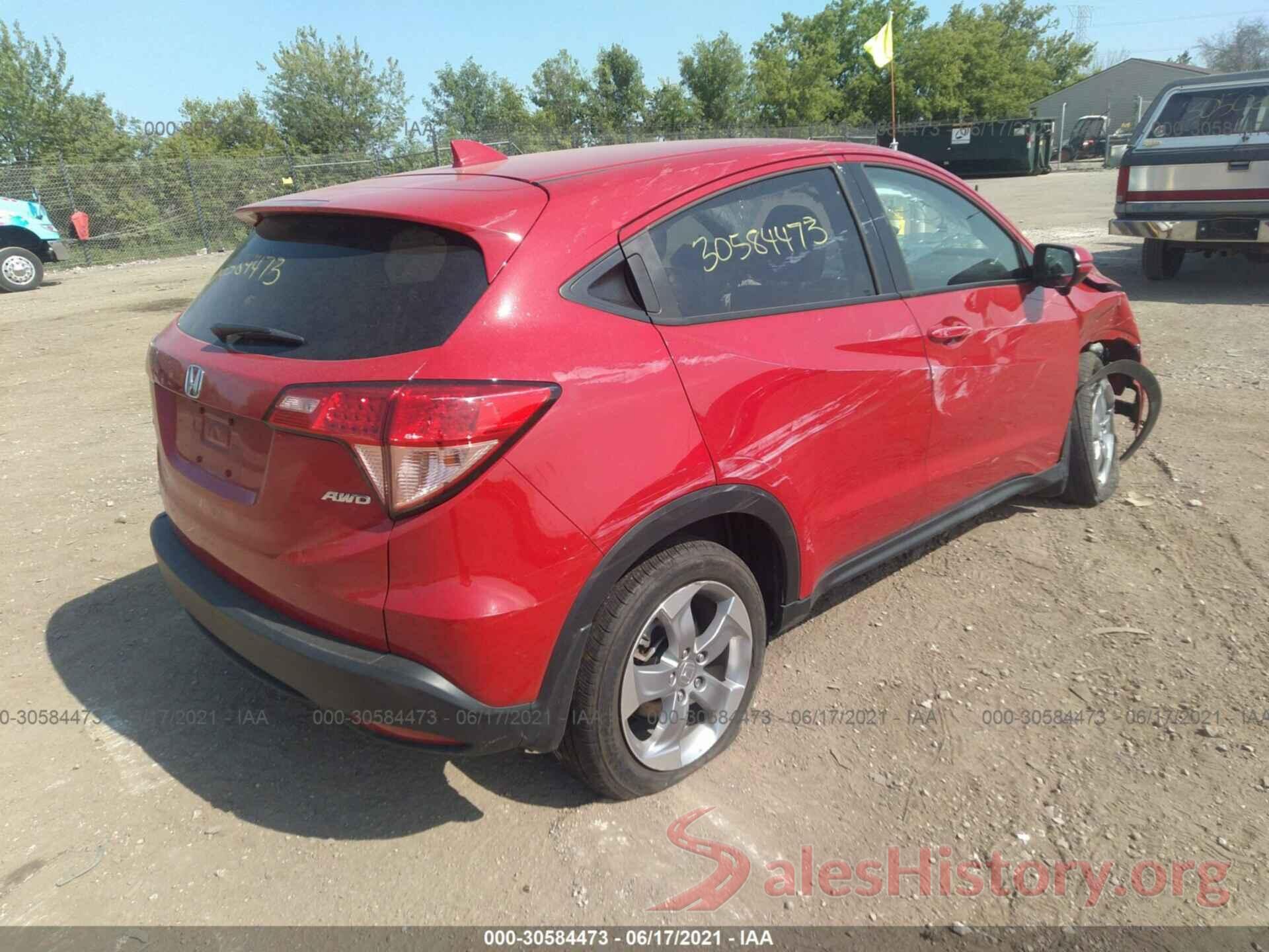 3CZRU6H51HG707978 2017 HONDA HR-V