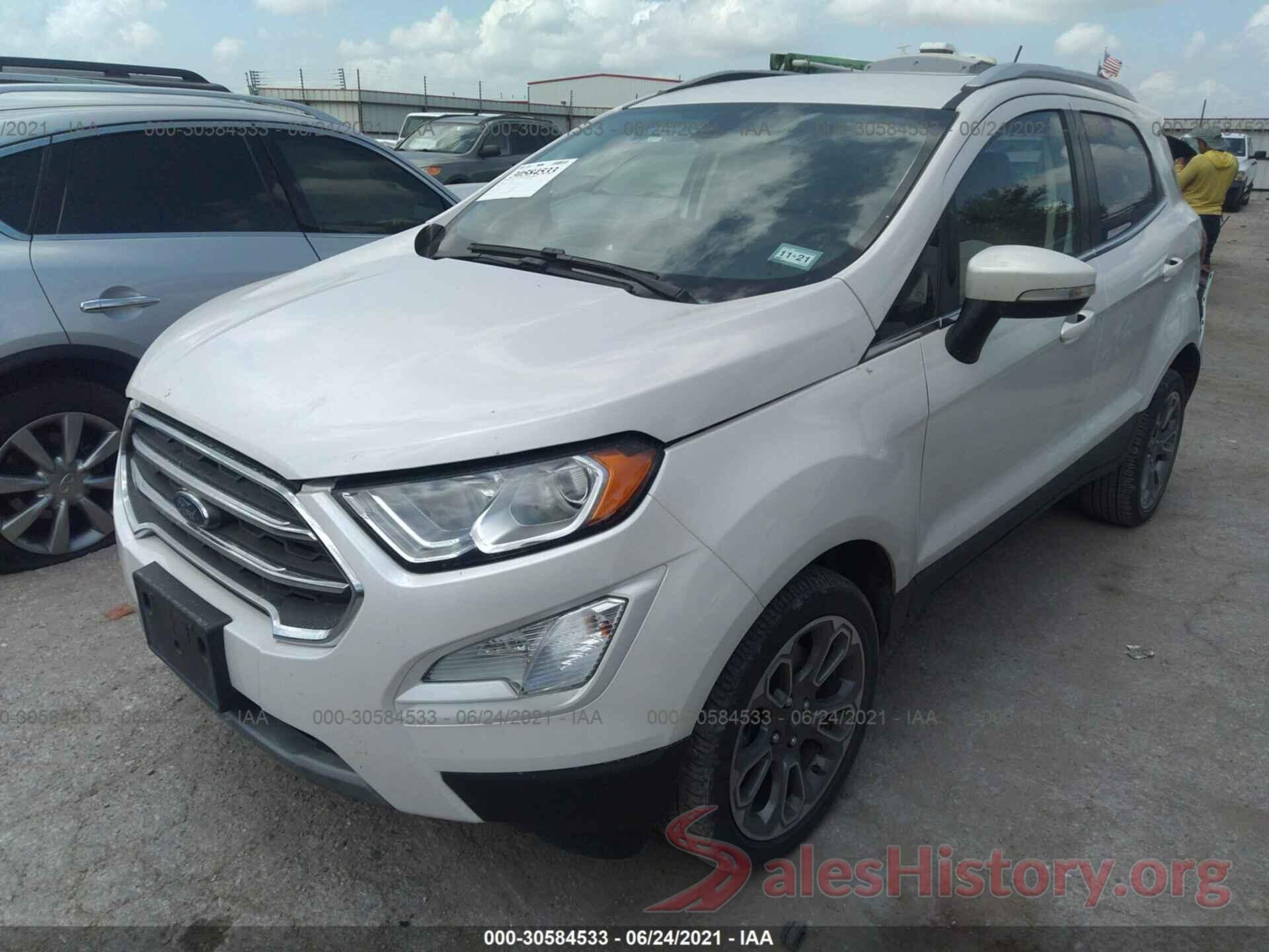 MAJ6S3KL6KC287896 2019 FORD ECOSPORT