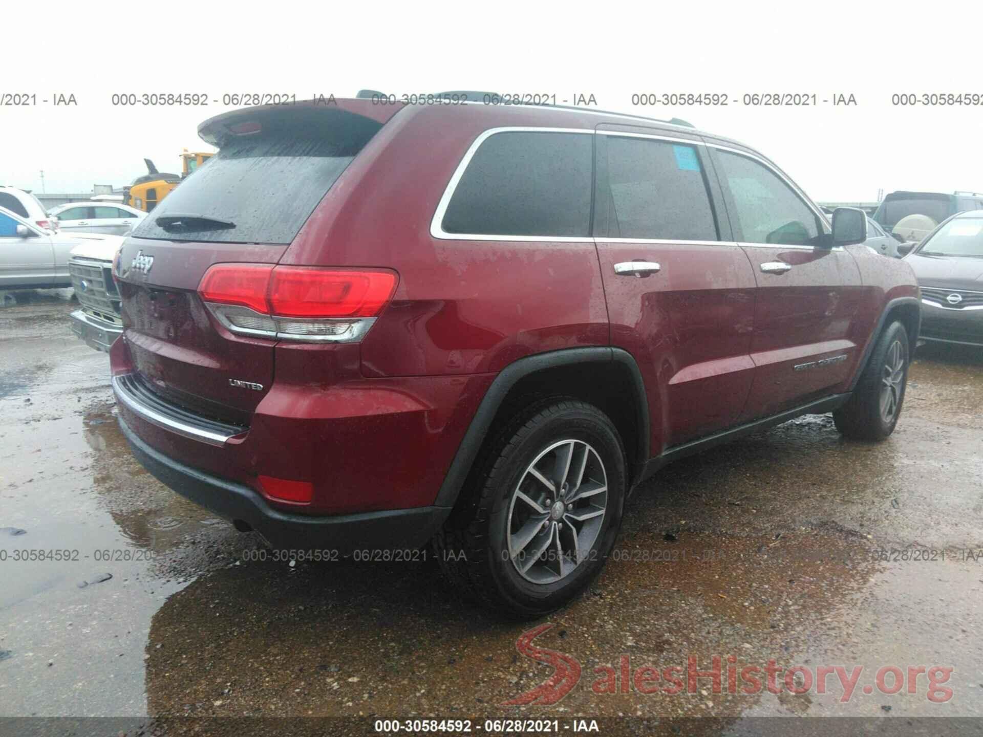 1C4RJFBG5JC129062 2018 JEEP GRAND CHEROKEE