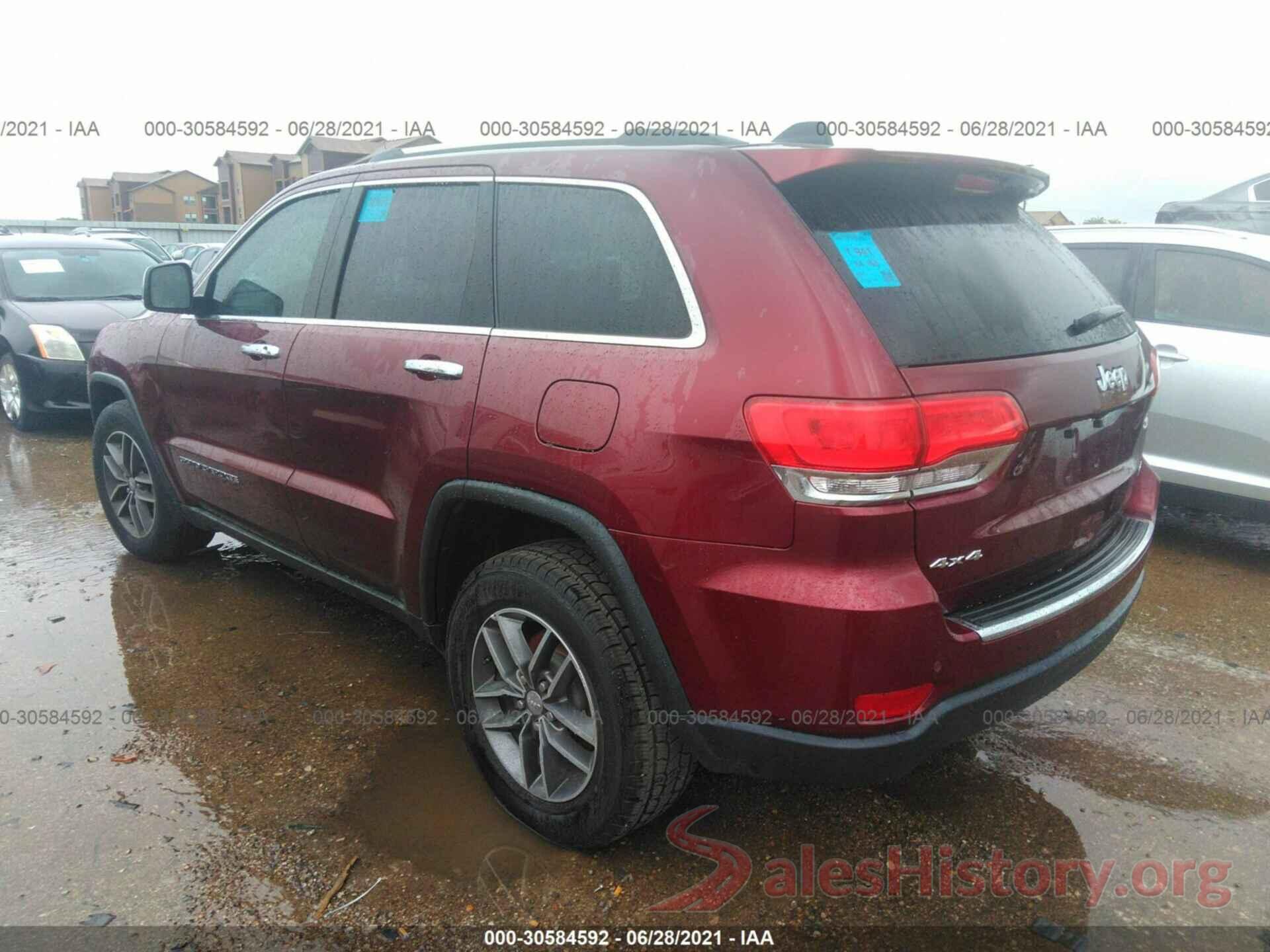 1C4RJFBG5JC129062 2018 JEEP GRAND CHEROKEE