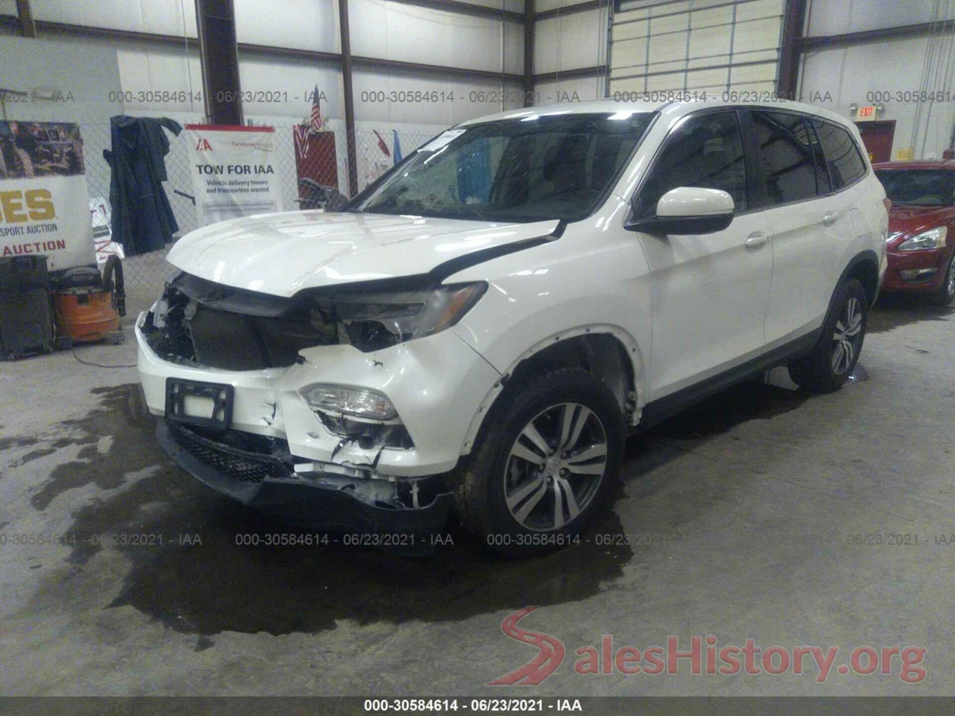 5FNYF6H54GB013429 2016 HONDA PILOT