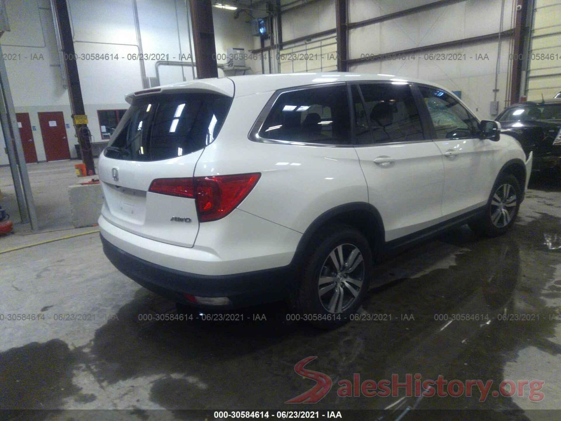 5FNYF6H54GB013429 2016 HONDA PILOT