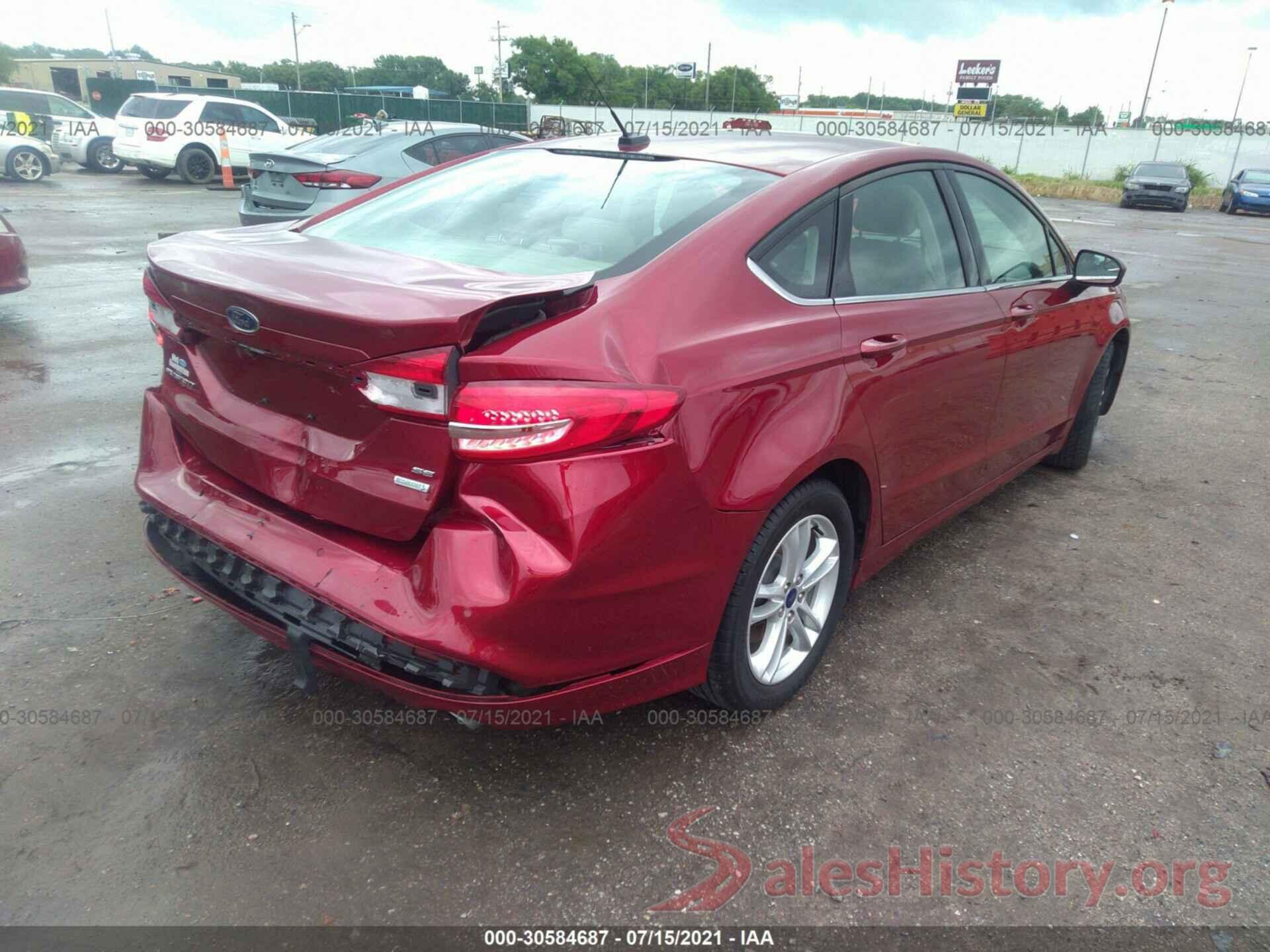 3FA6P0HD6JR260326 2018 FORD FUSION