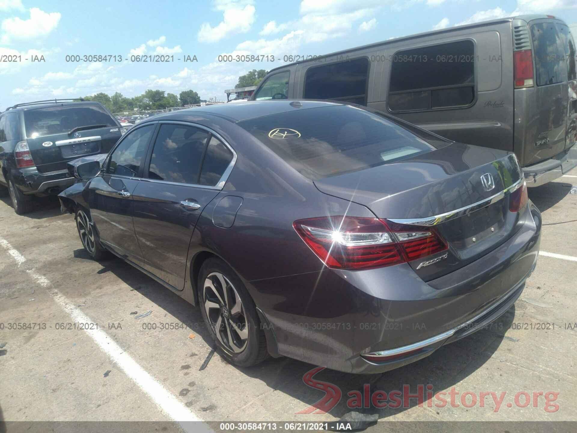 1HGCR2F89GA127590 2016 HONDA ACCORD SEDAN