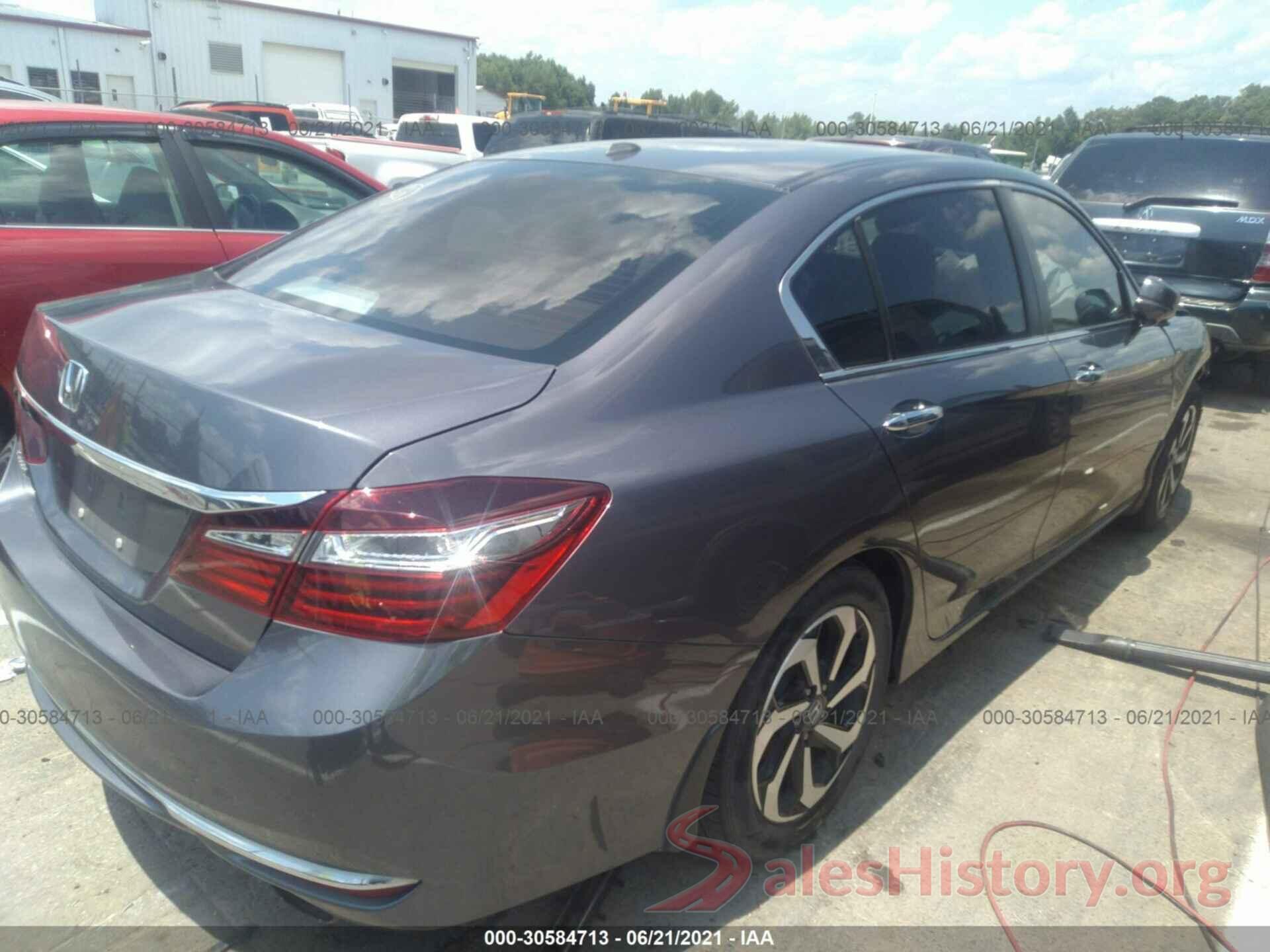 1HGCR2F89GA127590 2016 HONDA ACCORD SEDAN