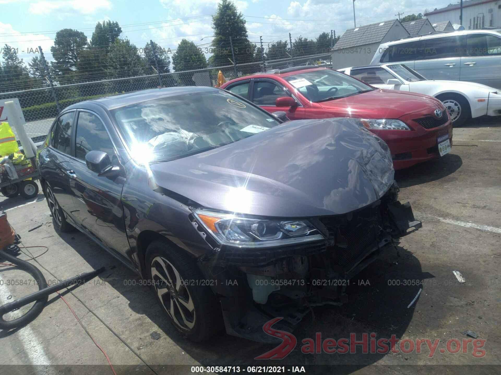 1HGCR2F89GA127590 2016 HONDA ACCORD SEDAN